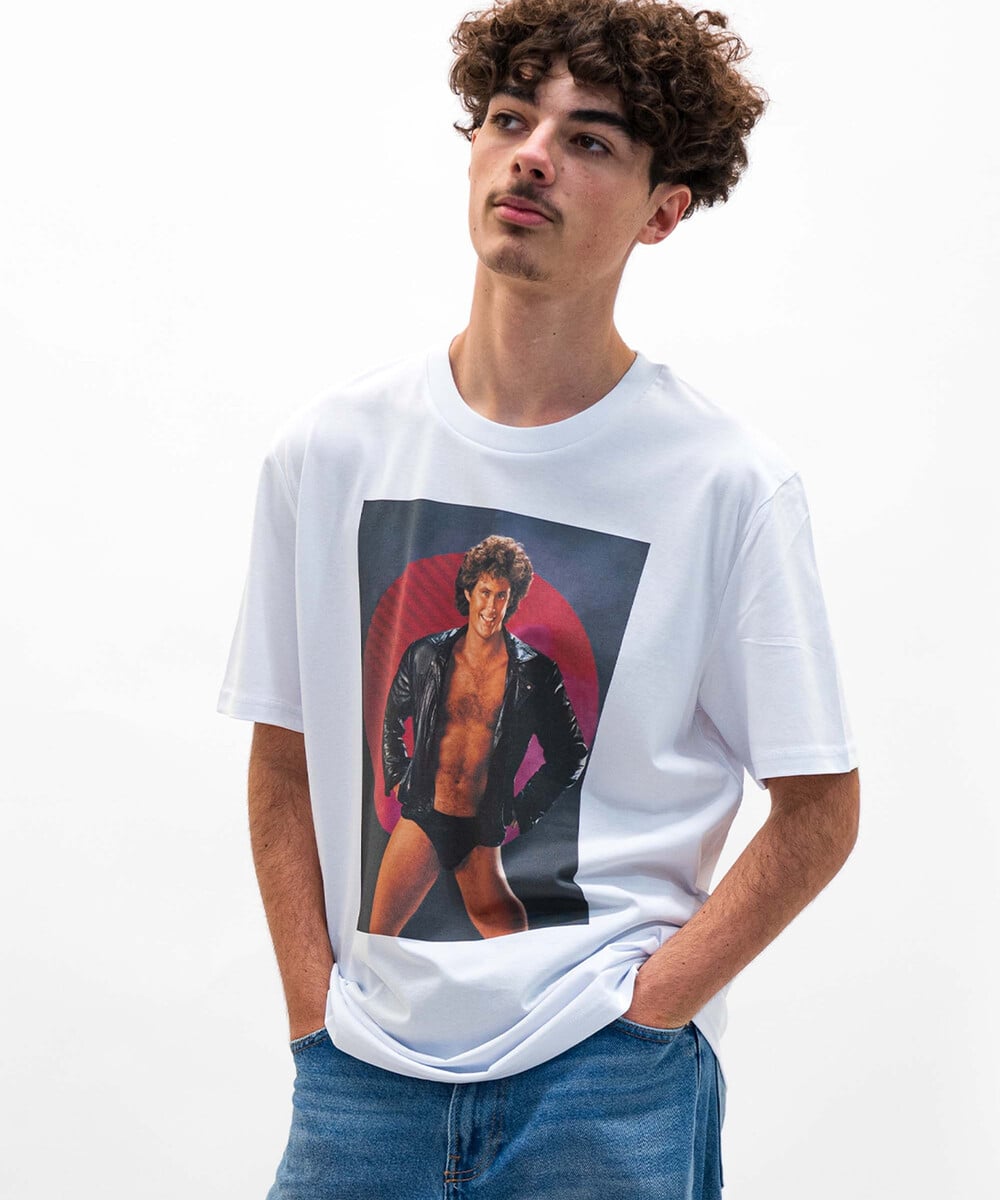 T-shirt David Hasselhoff Slip Grafitee
