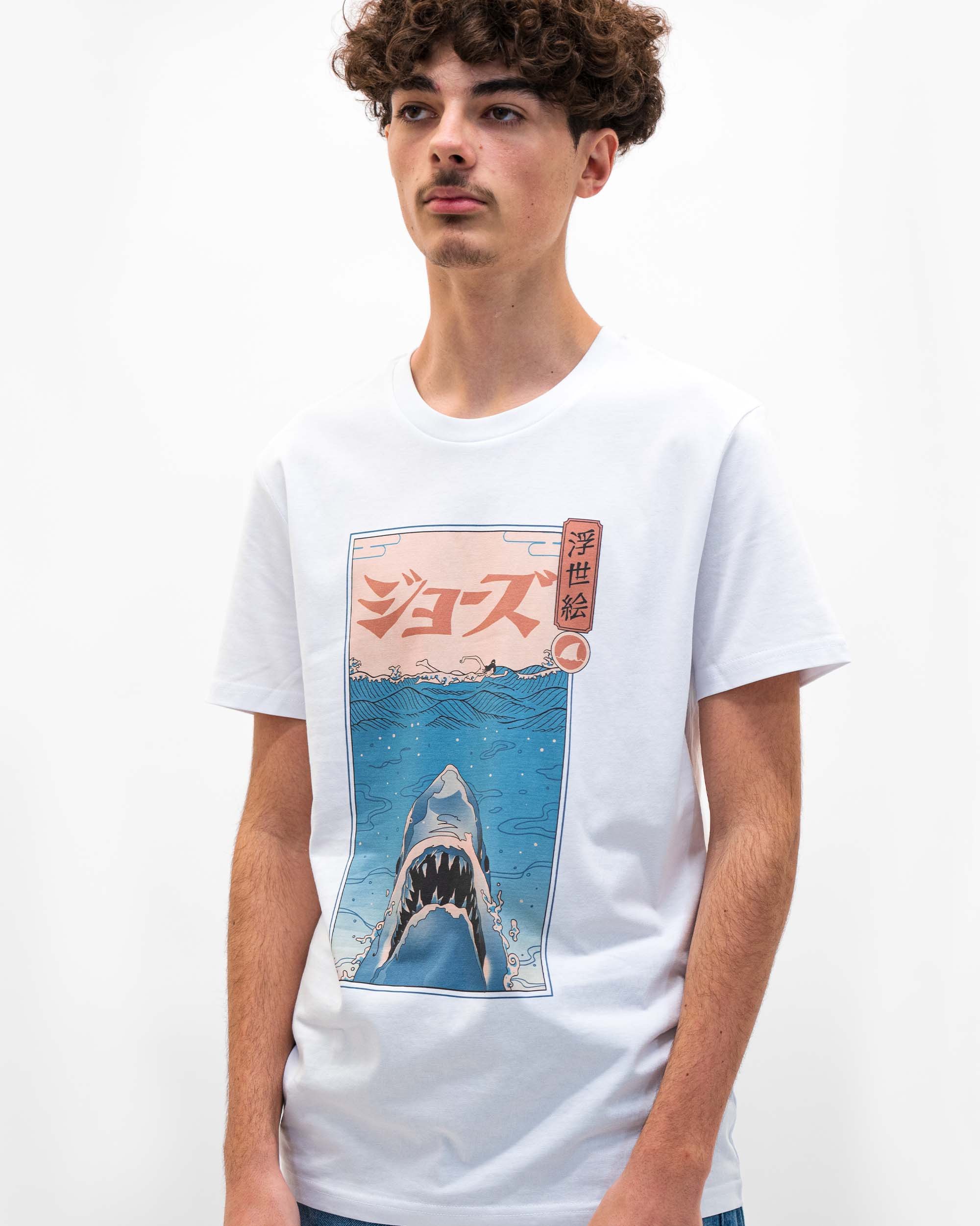 T-shirt Requin Ukiyo-e Grafitee
