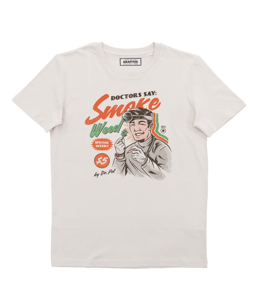T-shirt Weed et Medecine Grafitee