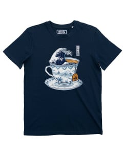 T-shirt The great Kanagawa tea Grafitee