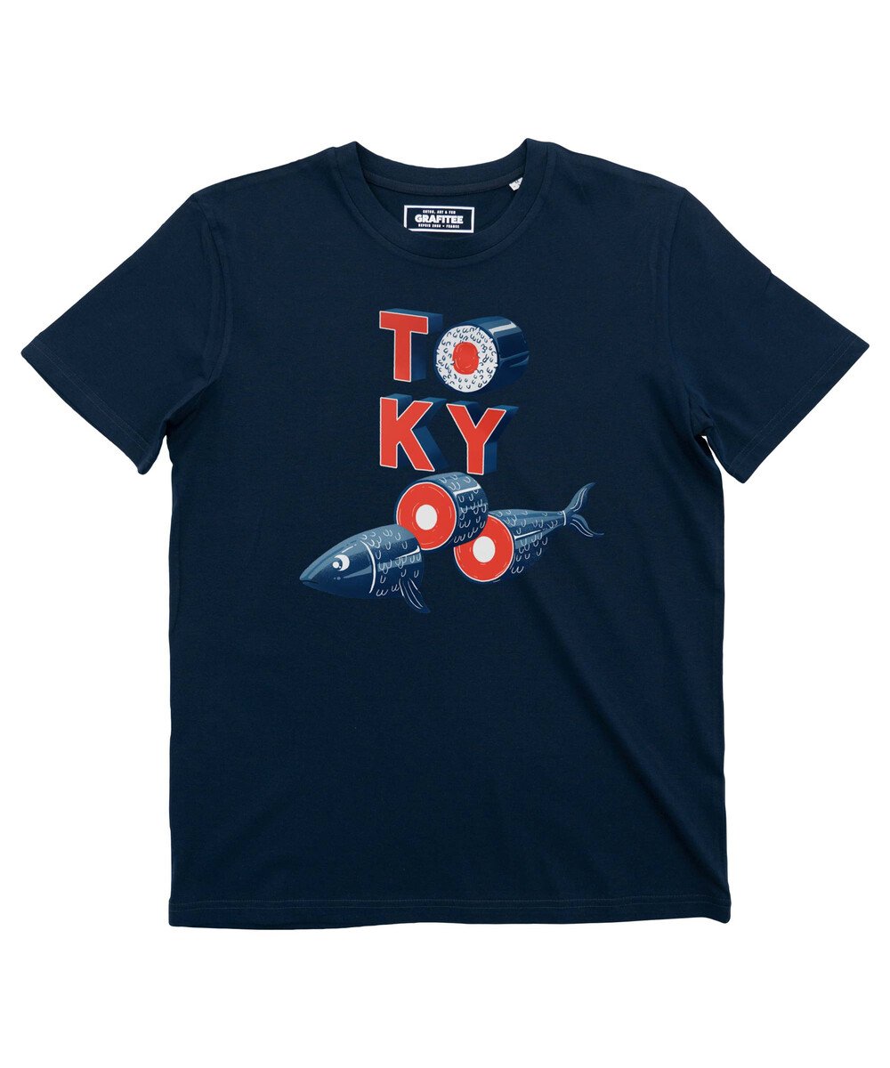 T-shirt Riso Tokyo Grafitee