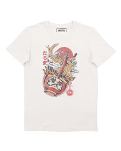 T-shirt Ramen et Daruma Grafitee