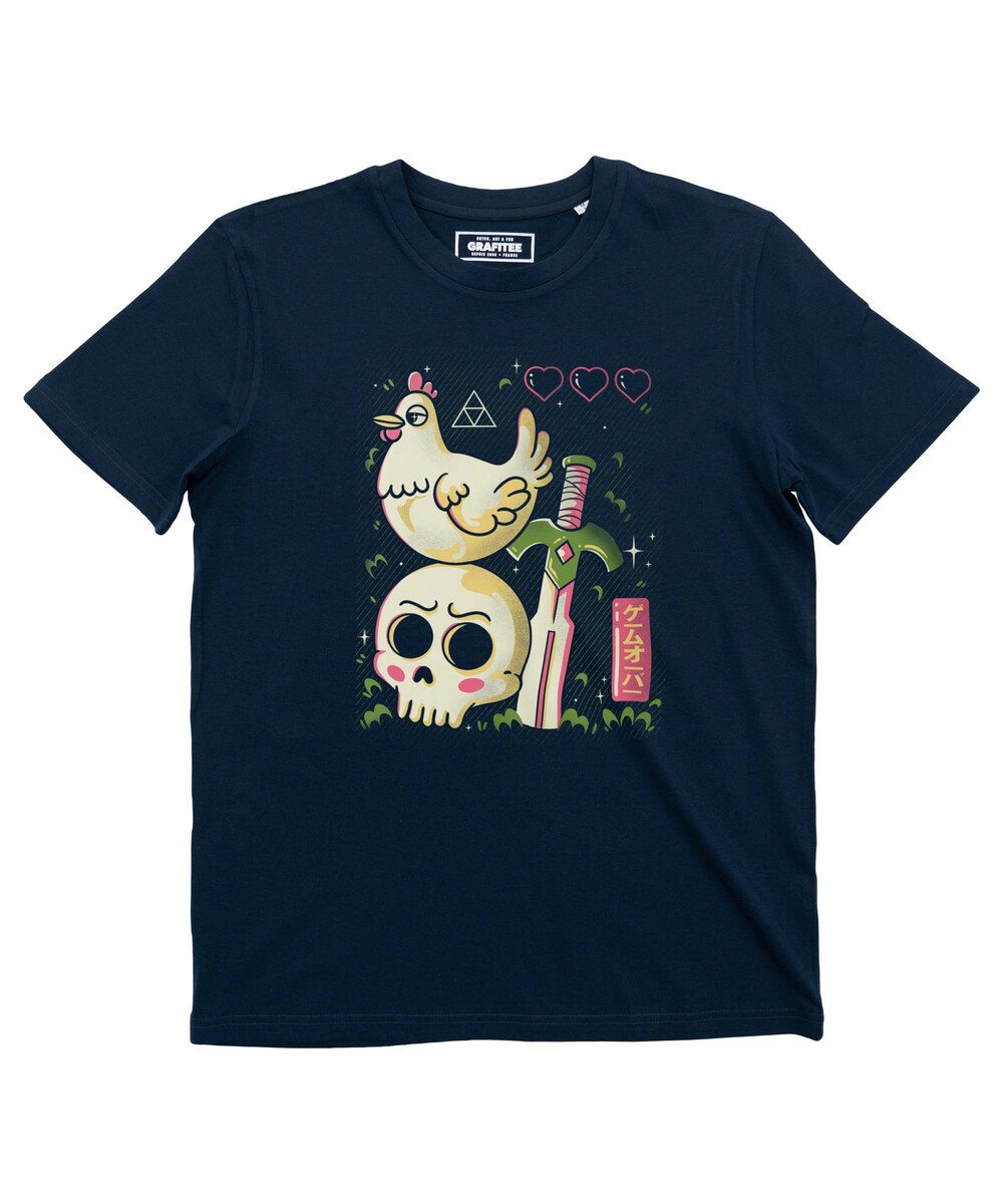T-shirt Zelda Game Over Grafitee