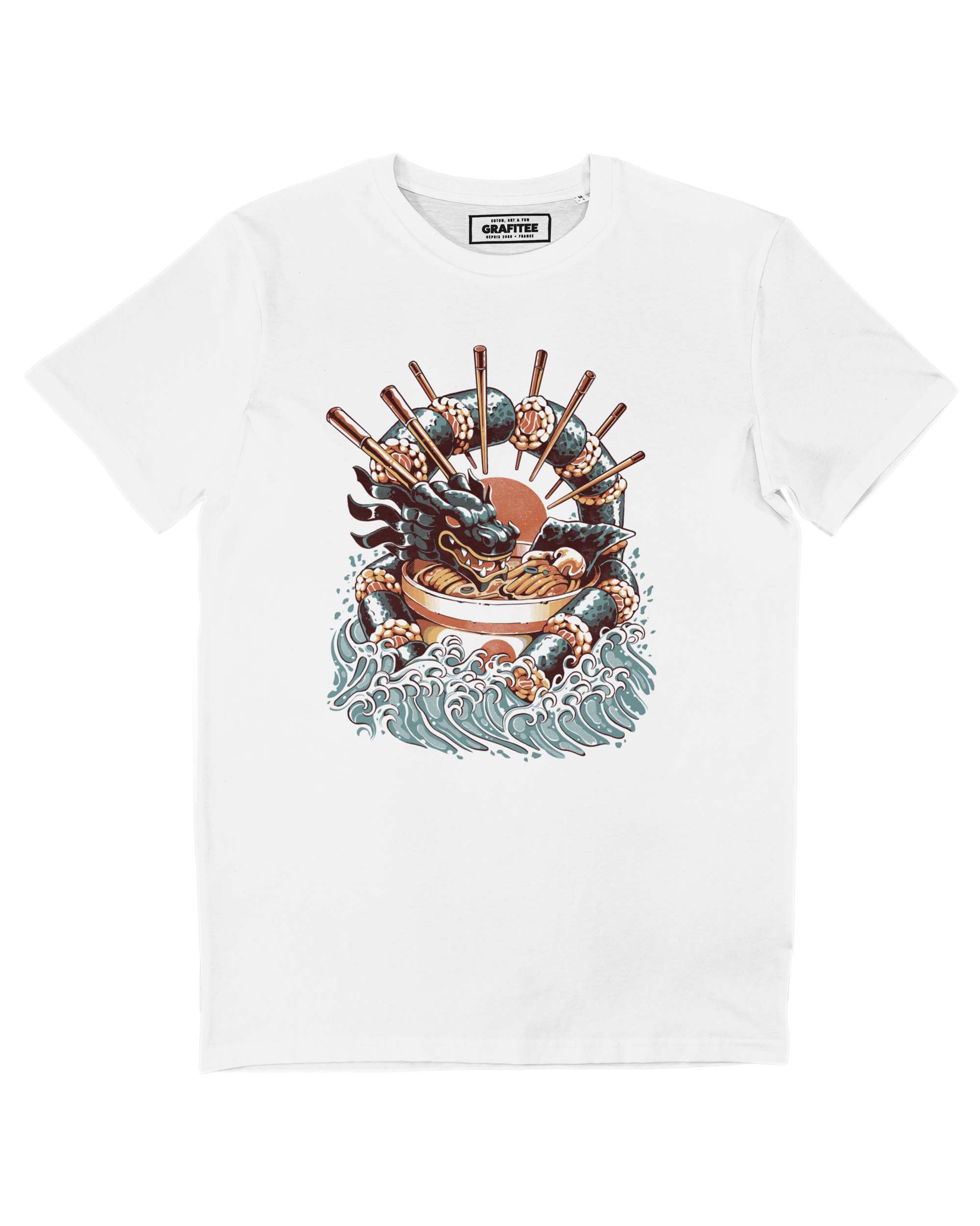 T-shirt Ramen Sushi Dragon Grafitee