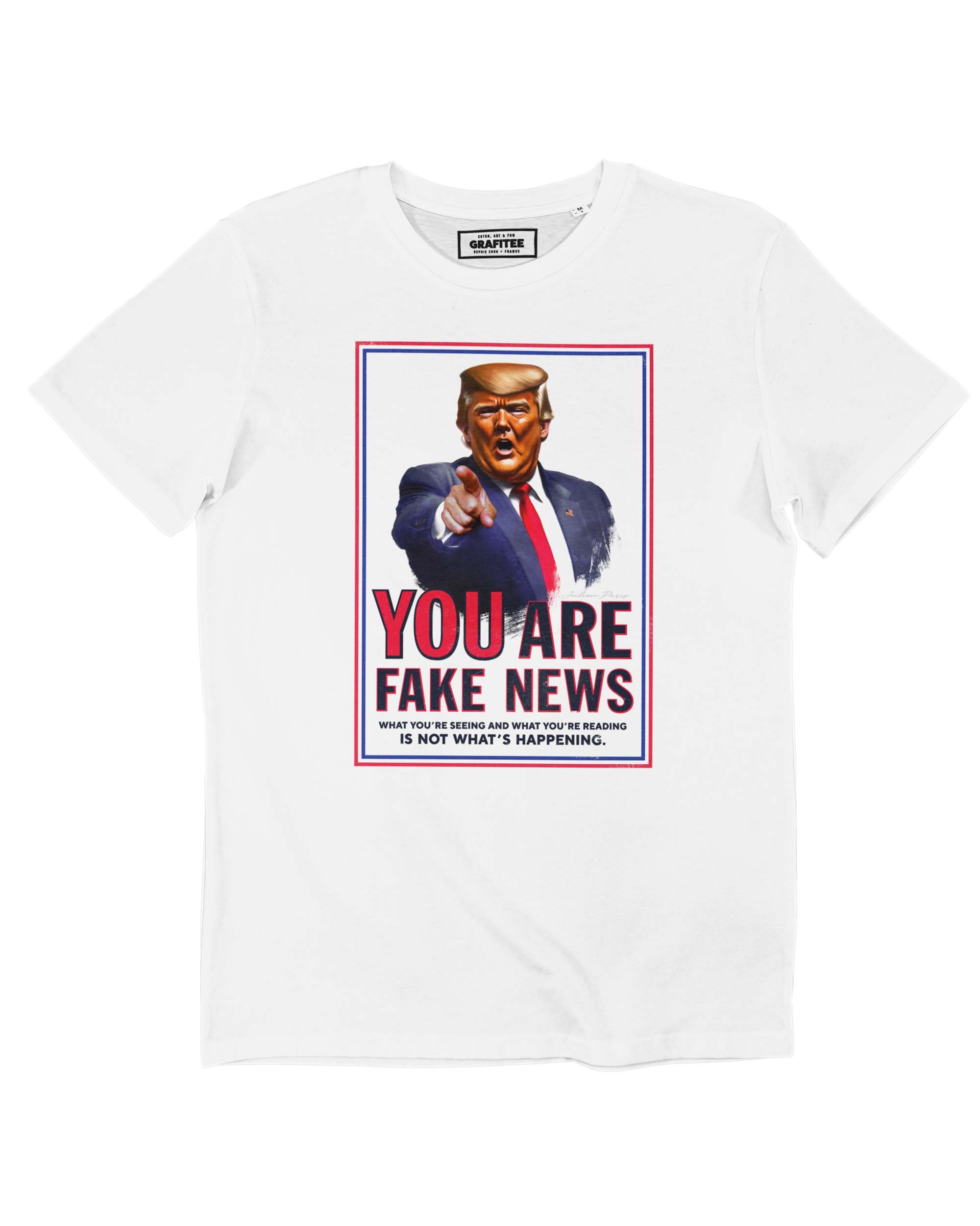 T-shirt Fake News Grafitee