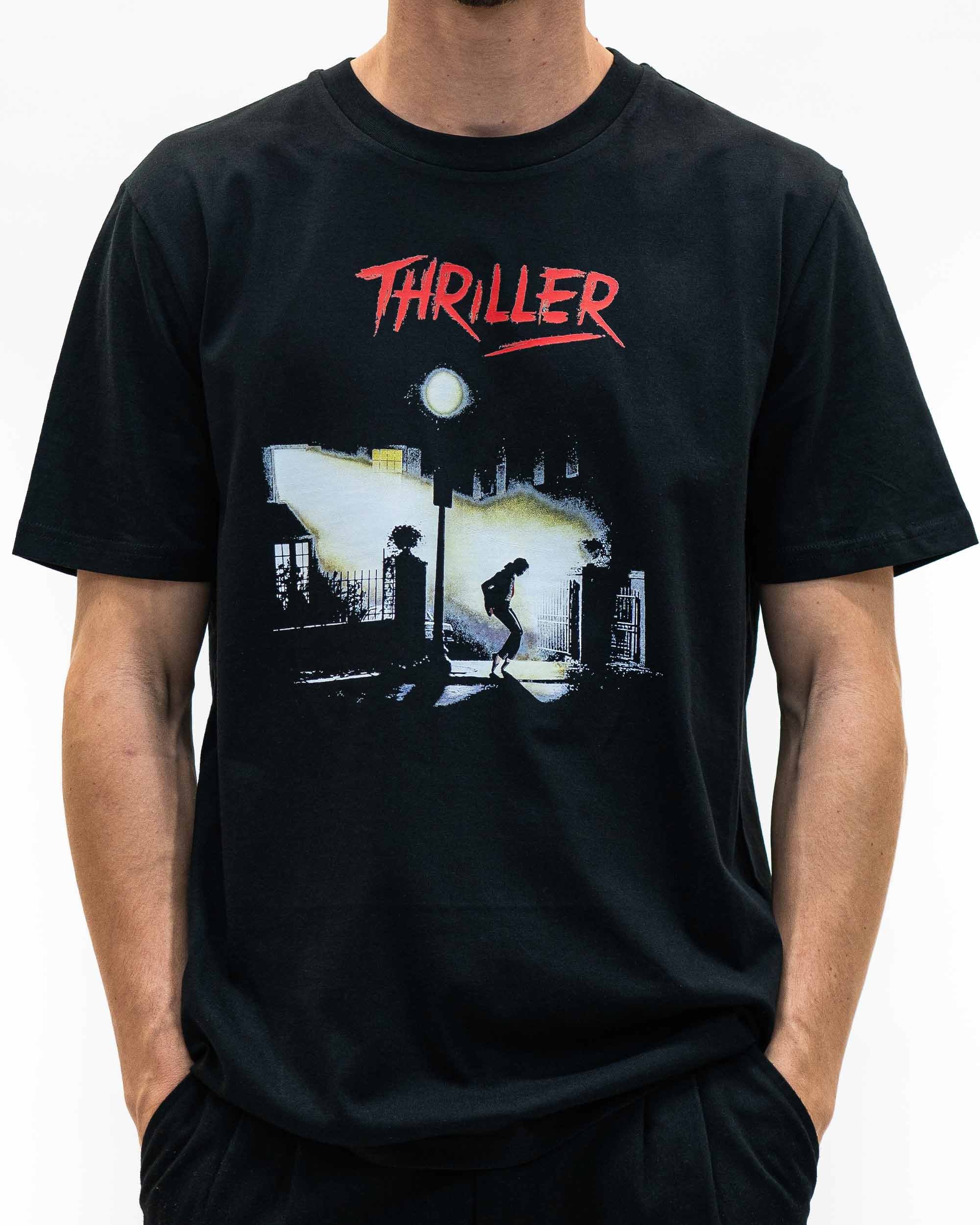 T-shirt Thriller de couleur Noir par Ads Libitum