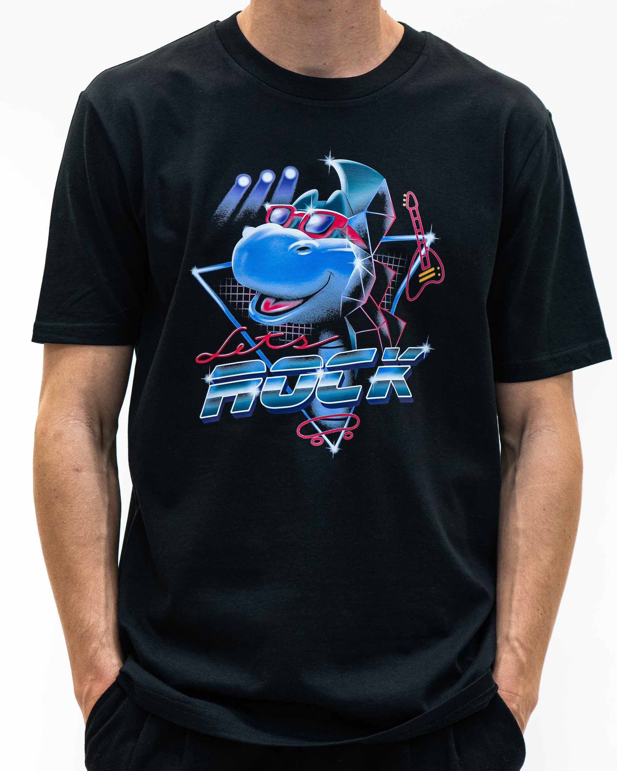 T-shirt Denver 80's de couleur Noir par Vincent Trinidad