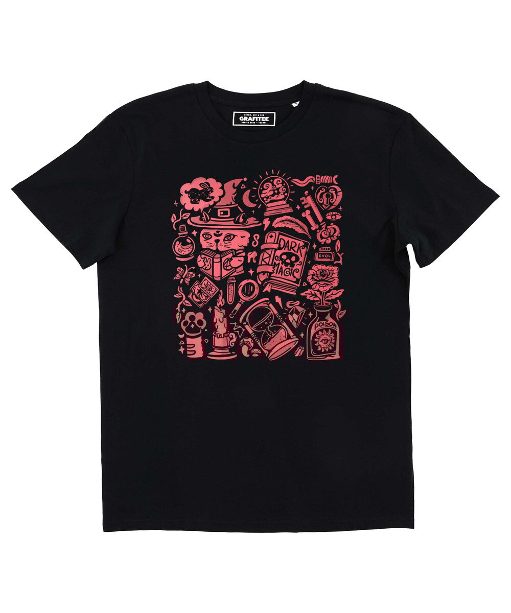 T-shirt Cat Witch Grafitee