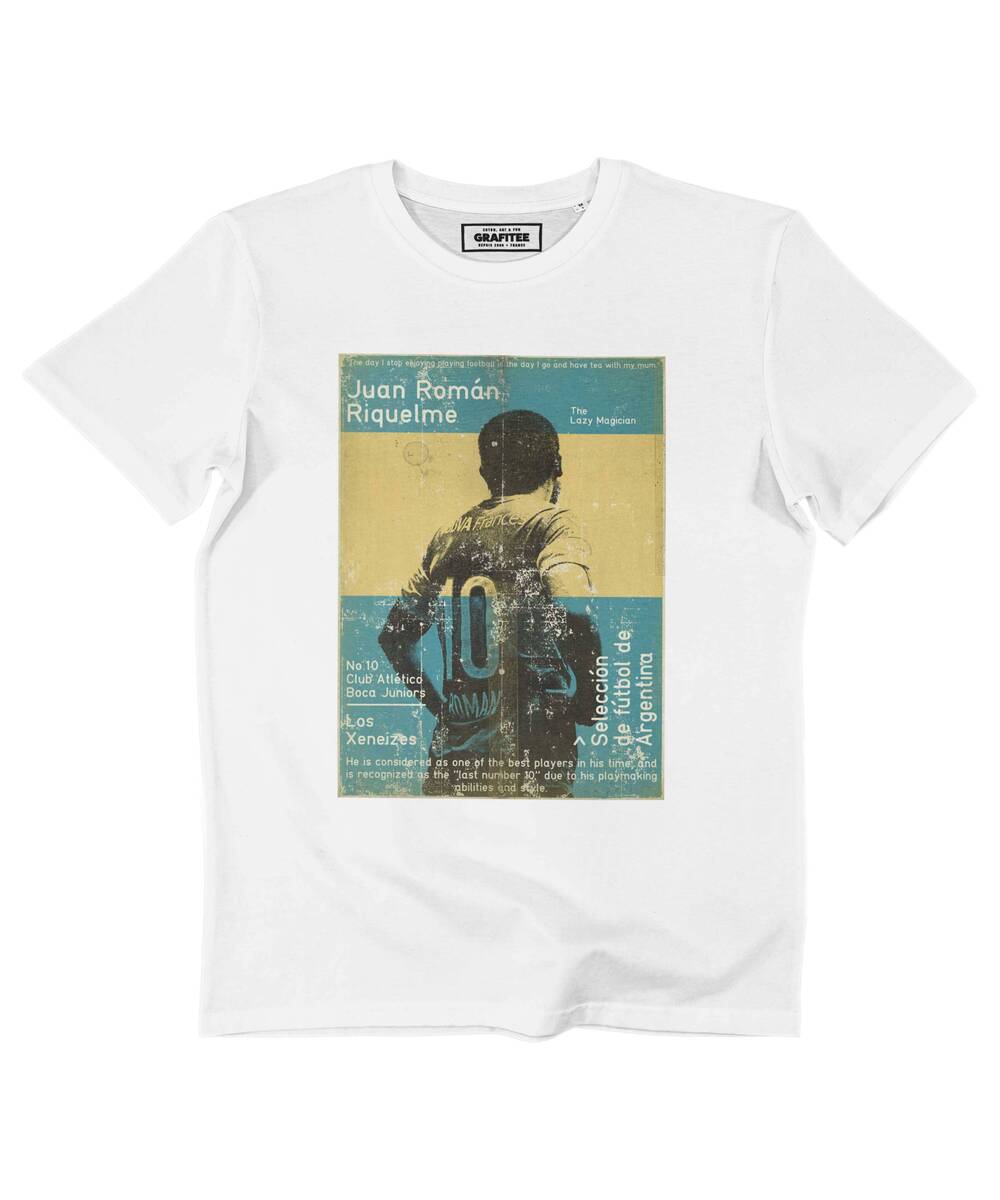 T-shirt Riquelme Boca Juniors (en promo) Grafitee