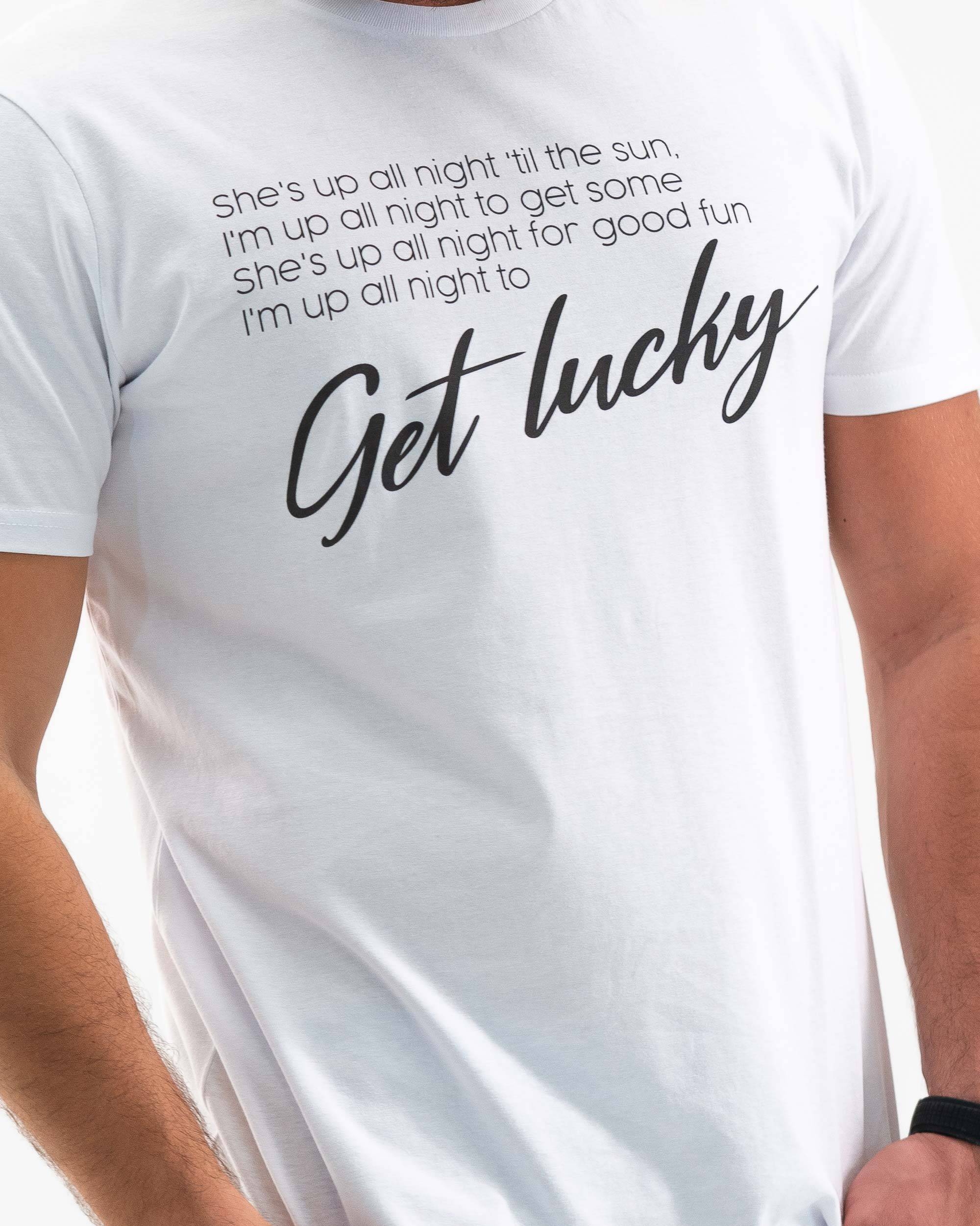 T-shirt Get Lucky Tune (en promo) Grafitee