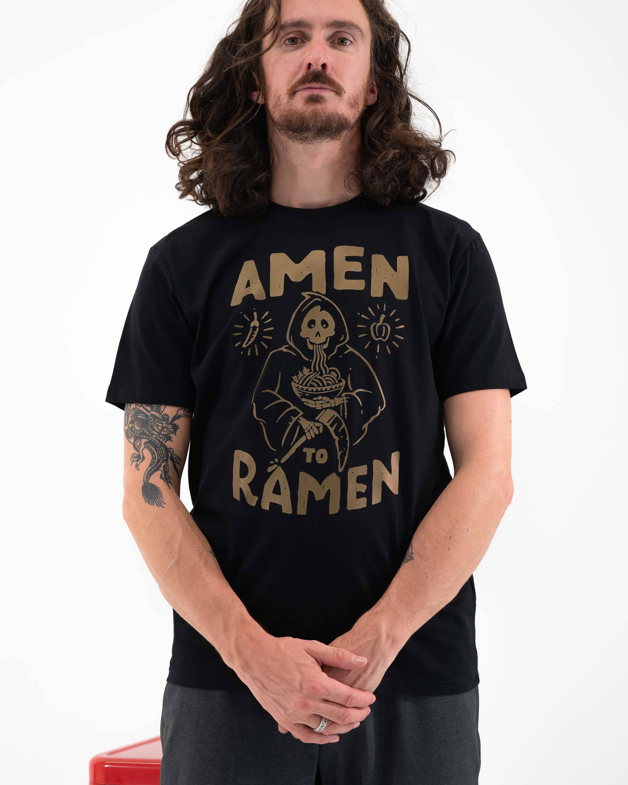 T-shirt Amen to Ramen (en promo) Grafitee