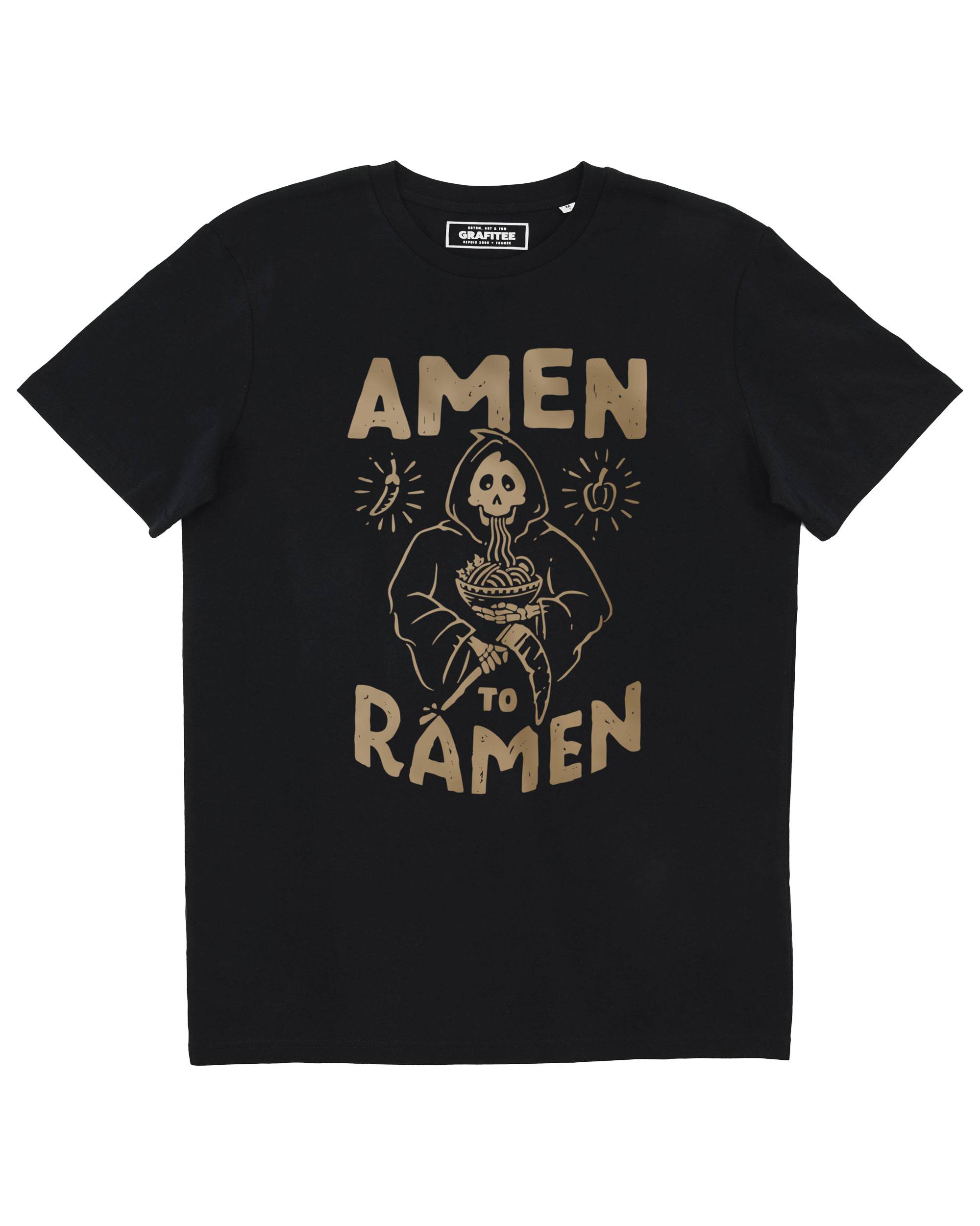 T-shirt Amen to Ramen (en promo) Grafitee