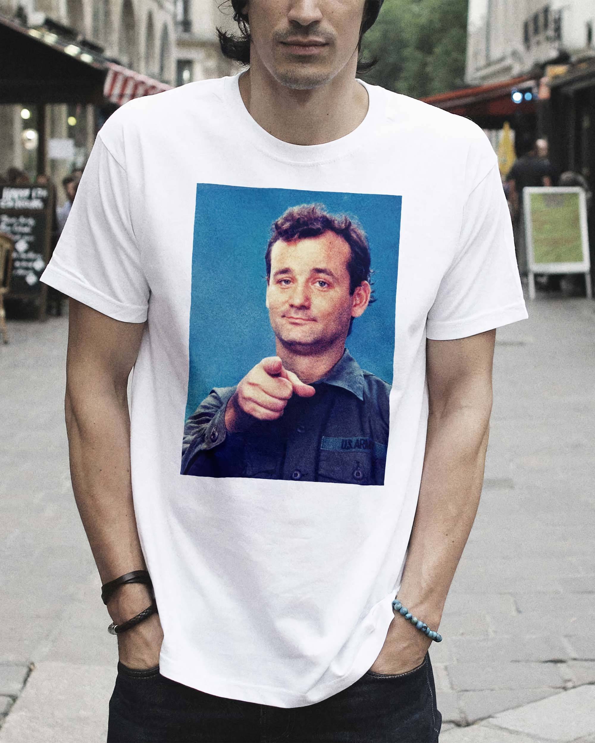 T-shirt Bill Murray (en promo) de couleur Blanc