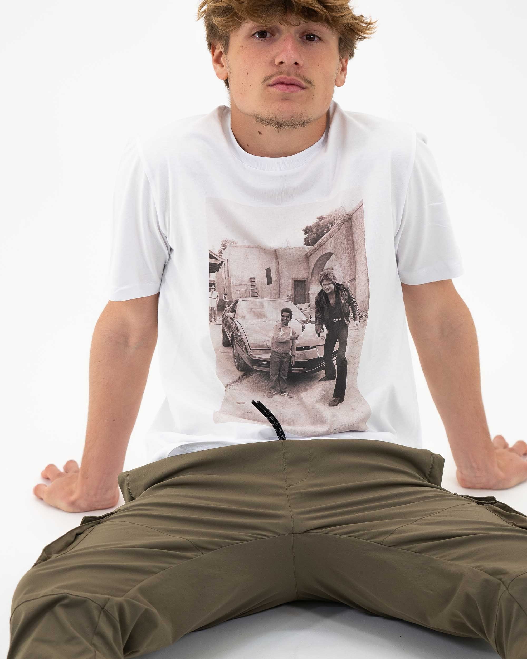 T-shirt Arnold & David (en promo) de couleur Blanc