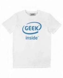 T-shirt Geek Inside (en promo) Grafitee