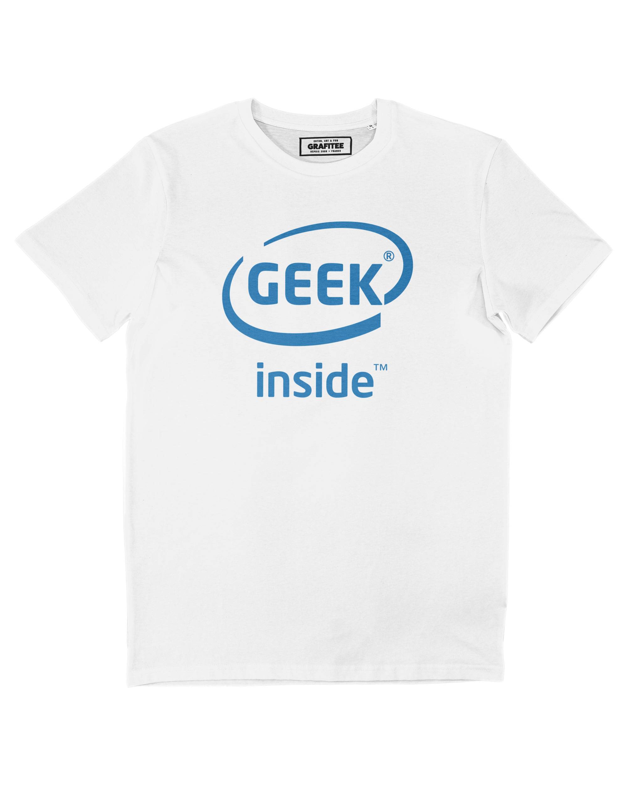 T-shirt Geek Inside (en promo) Grafitee