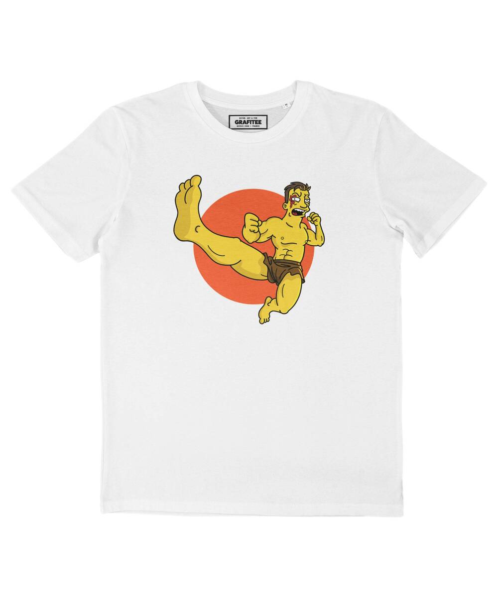 T-shirt Van Damme Simpsonized (en promo) Grafitee