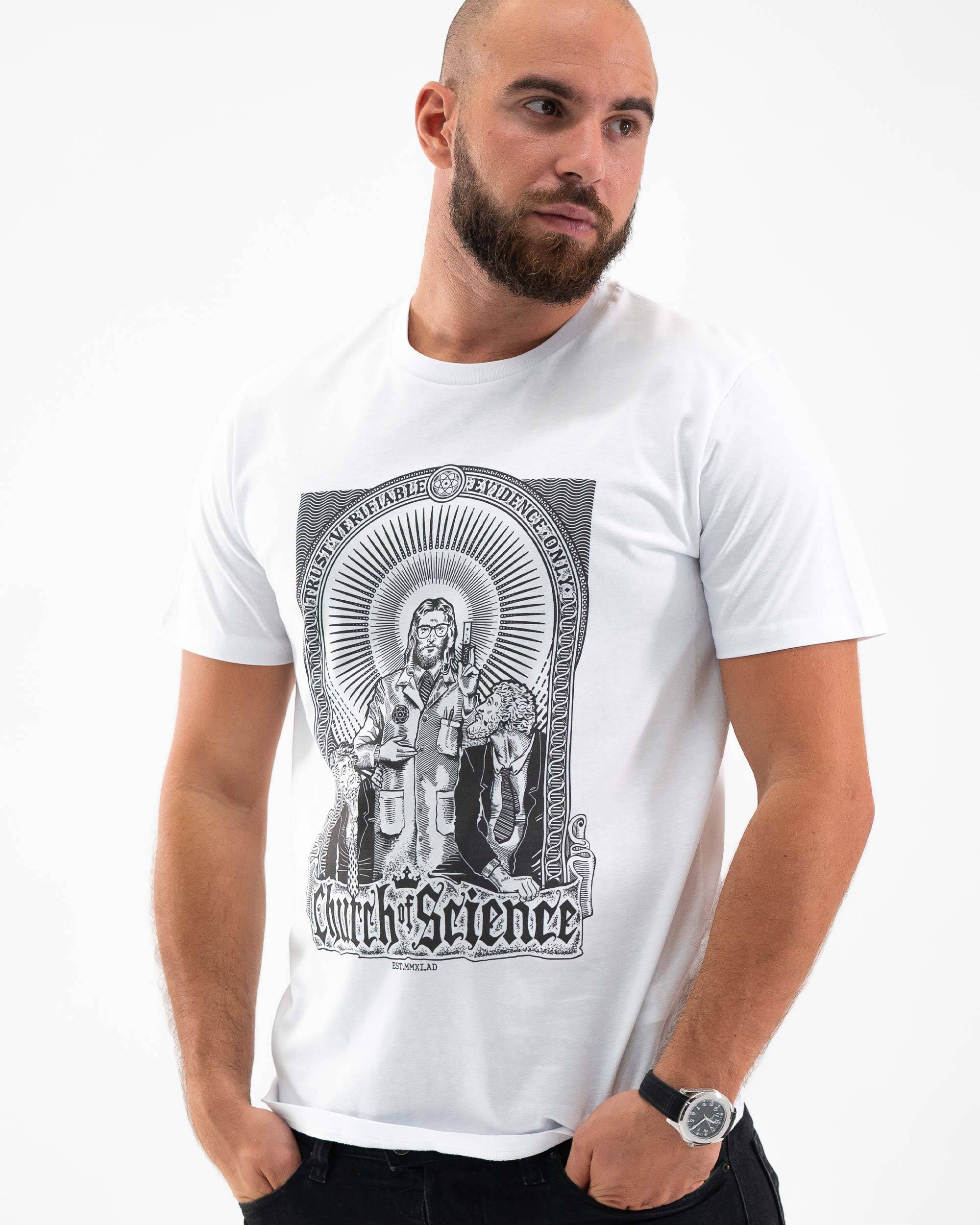 T-shirt Church Of Science (en promo) Grafitee