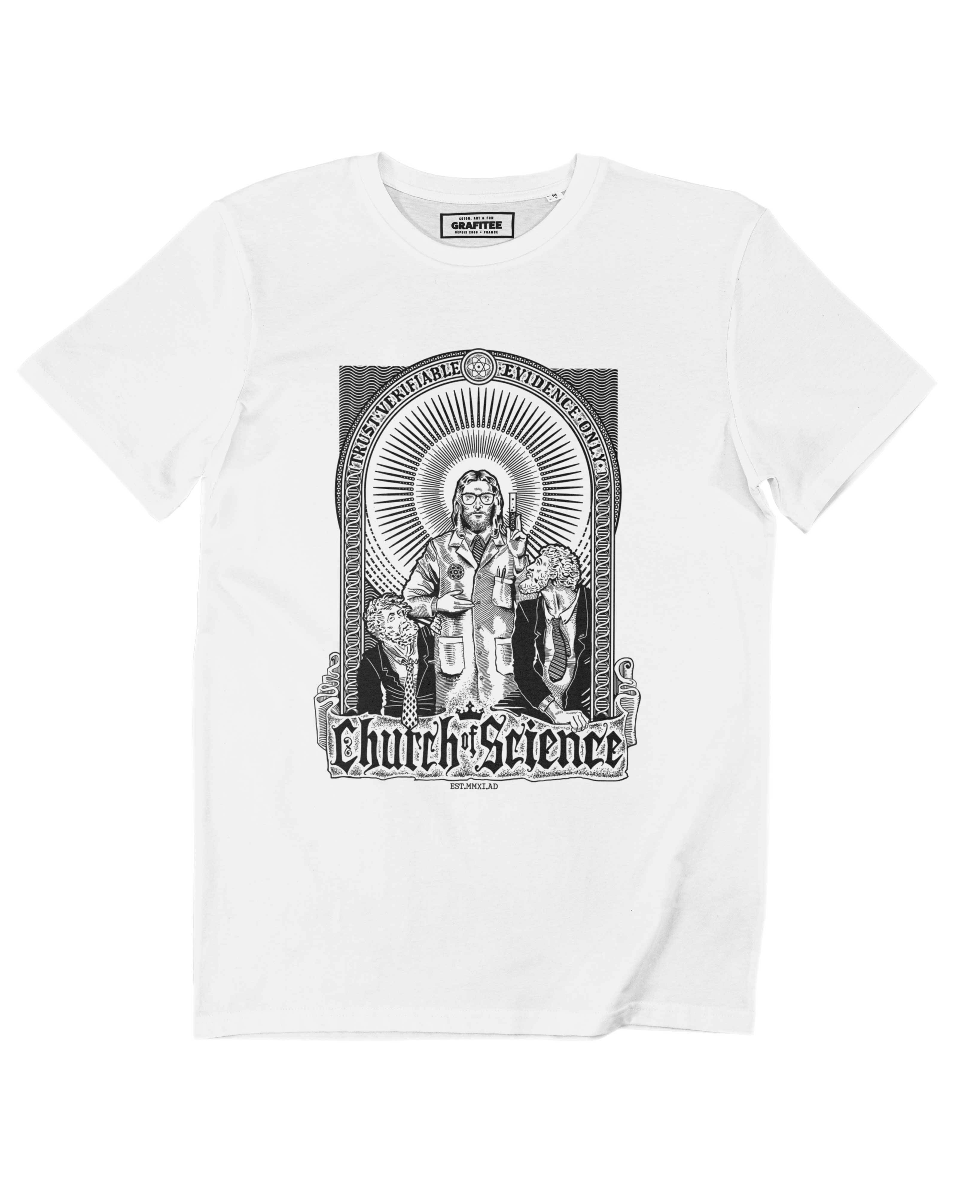 T-shirt Church Of Science (en promo) Grafitee