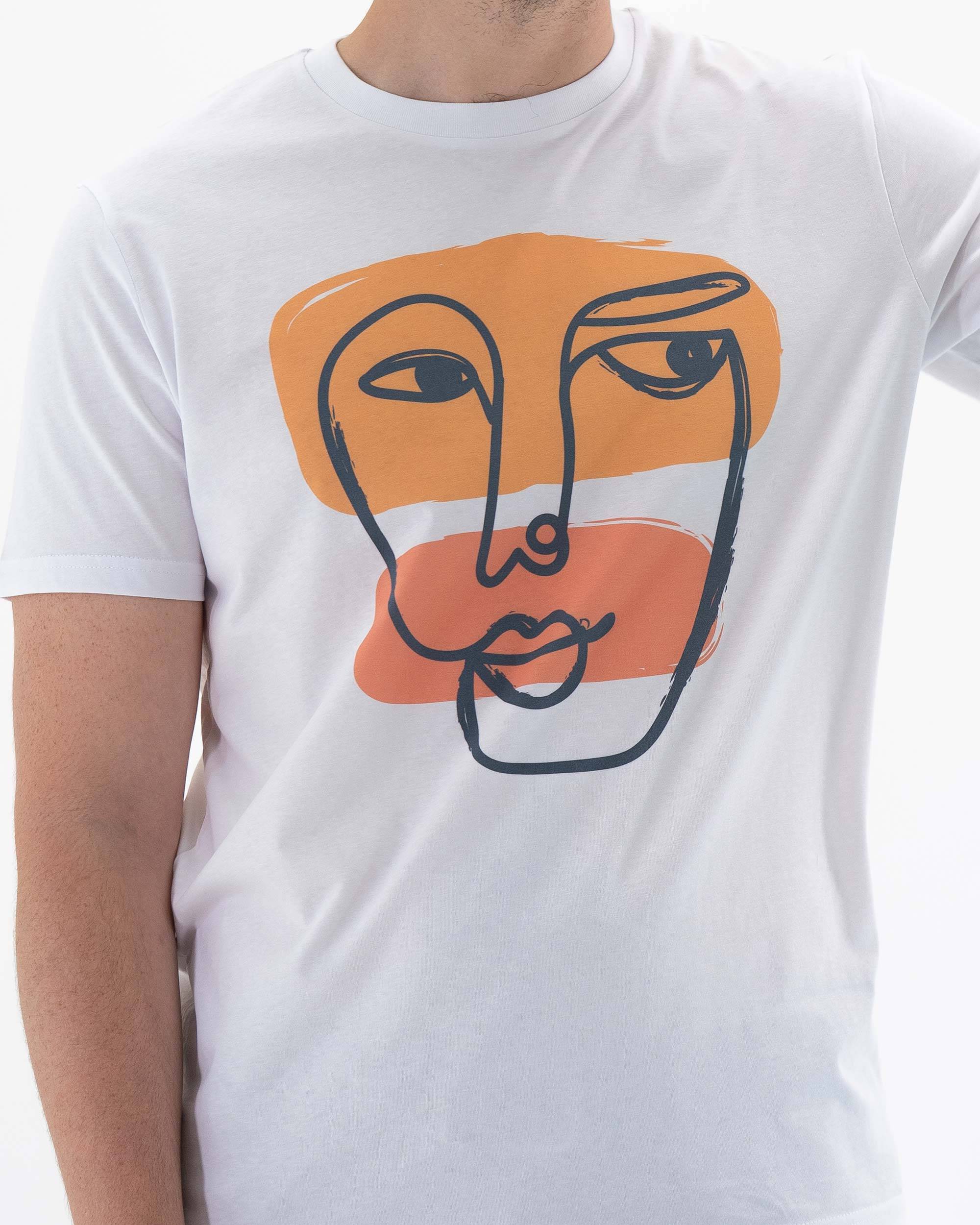 T-shirt Du Coin de L'Oeil (en promo) de couleur Blanc