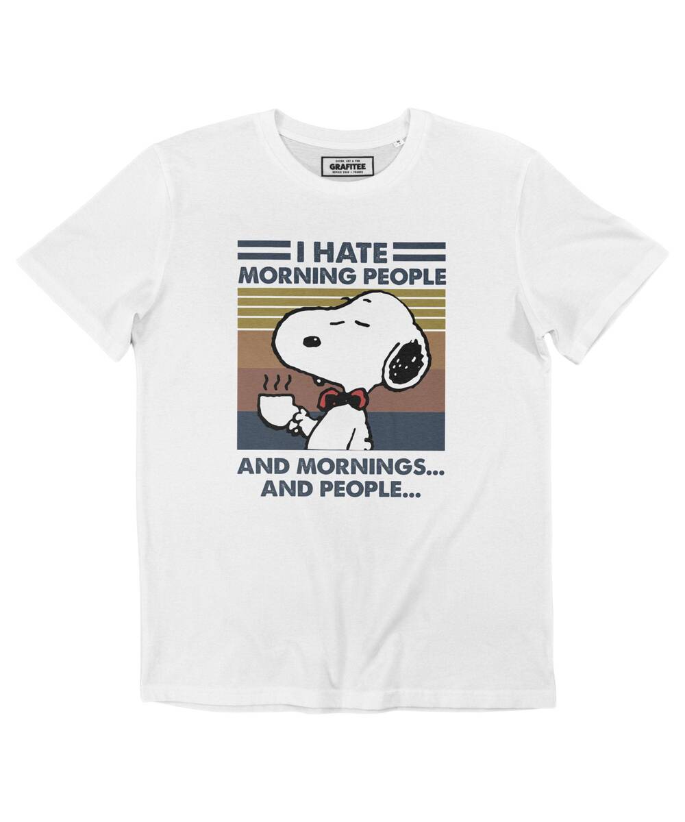 T-shirt Morning People (en promo) Grafitee