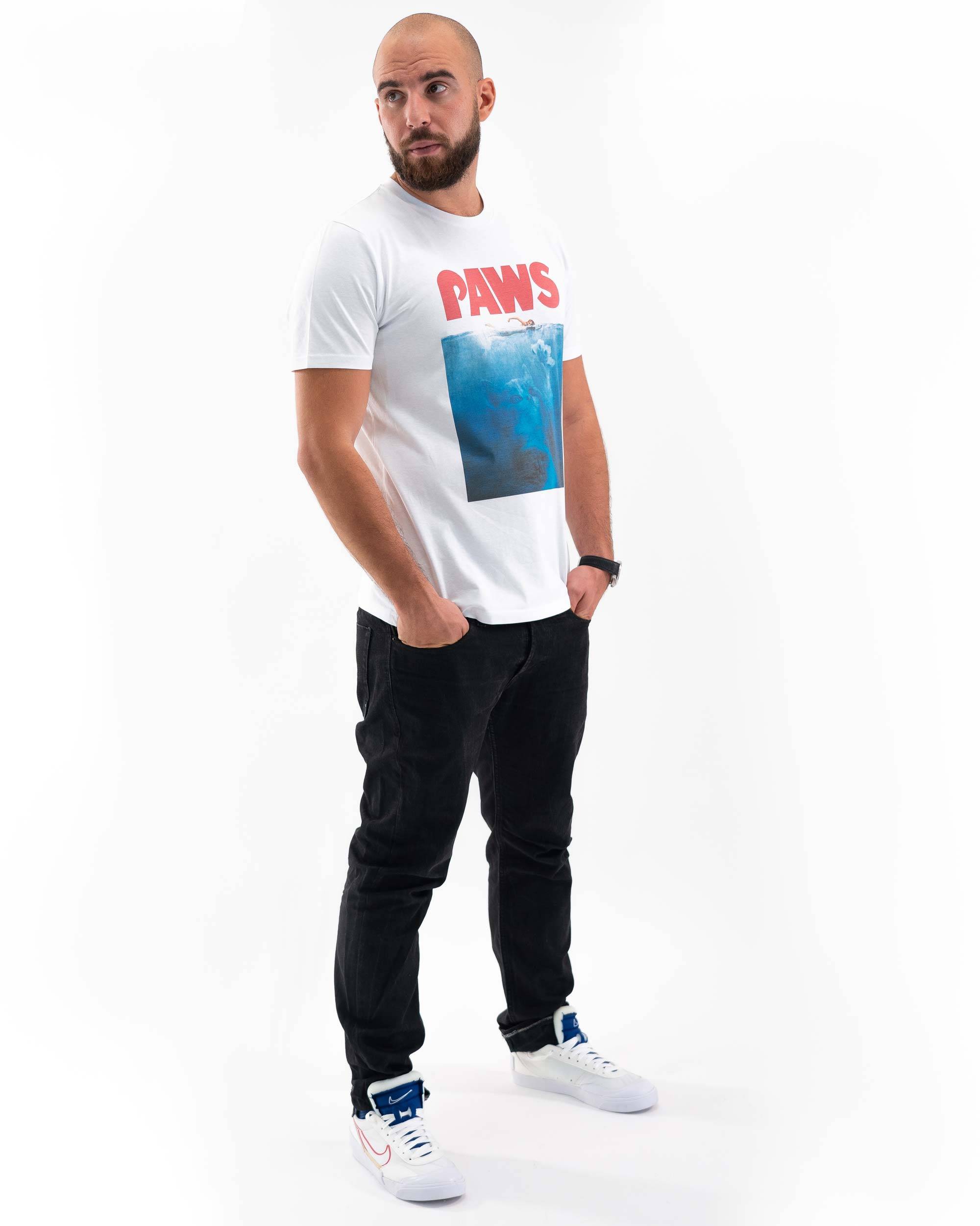 T-shirt Chaton de la Mer (en promo) de couleur Blanc