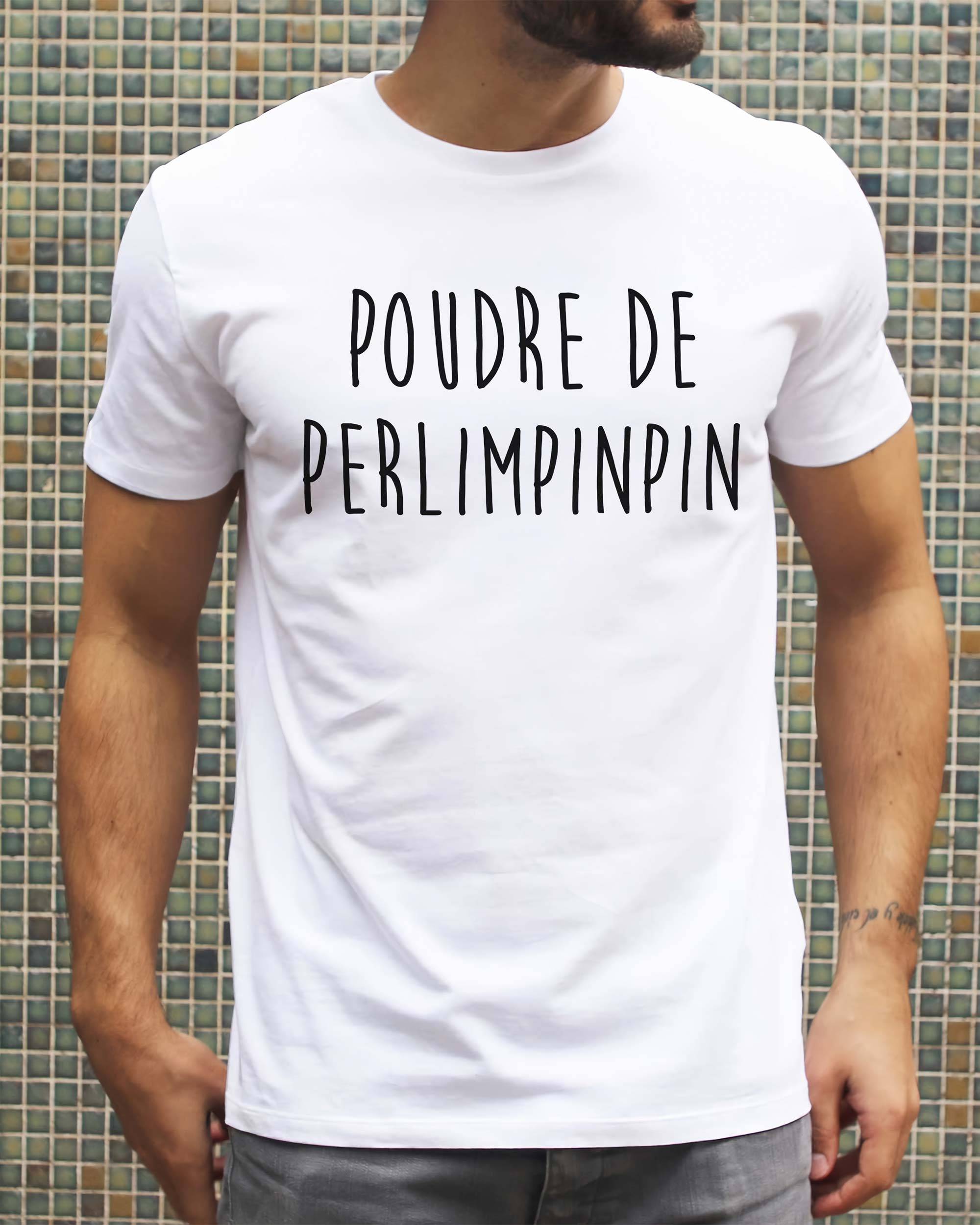 T-shirt Poudre de Perlimpinpin (en promo) de couleur Blanc