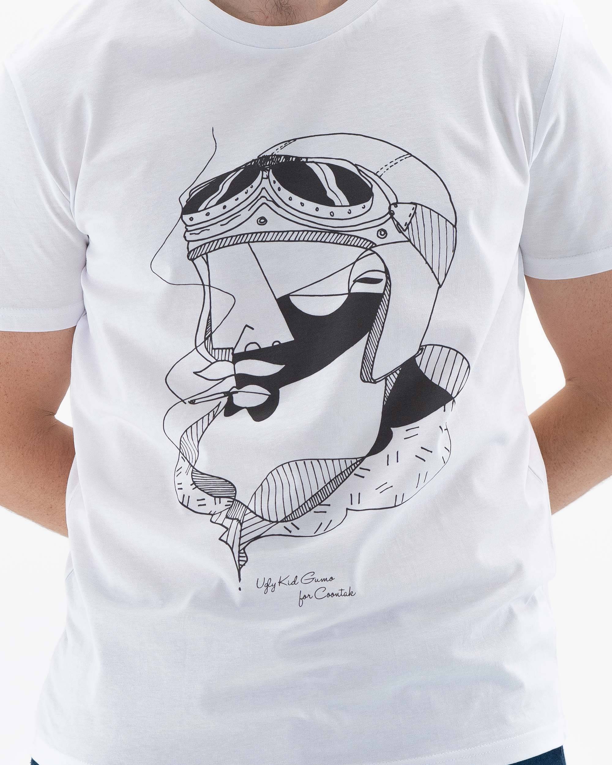 T-shirt Dandy Rider (en promo) de couleur Blanc