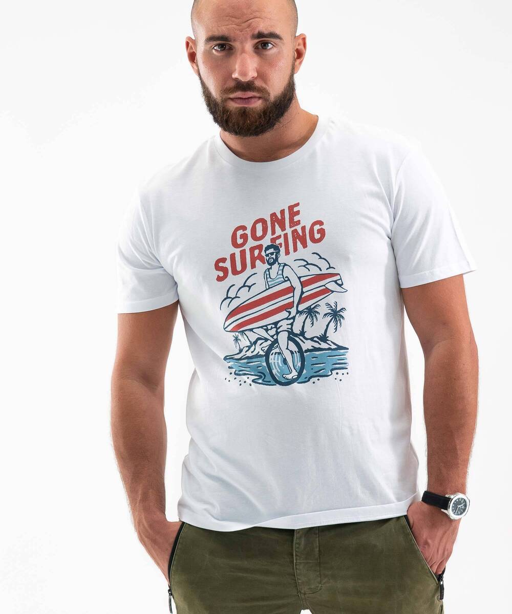 T-shirt Gone Surfing (en promo) Grafitee