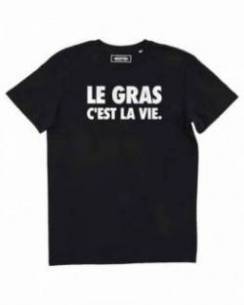 T-shirt Le Gras C'est la Vie (en promo) Grafitee