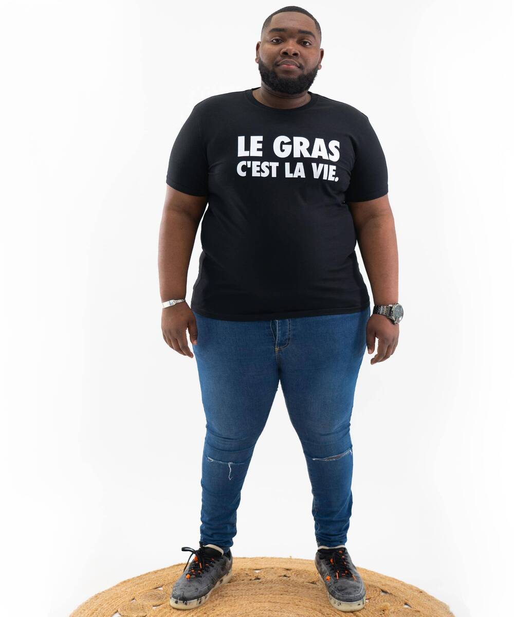 T-shirt Le Gras C'est la Vie (en promo) Grafitee