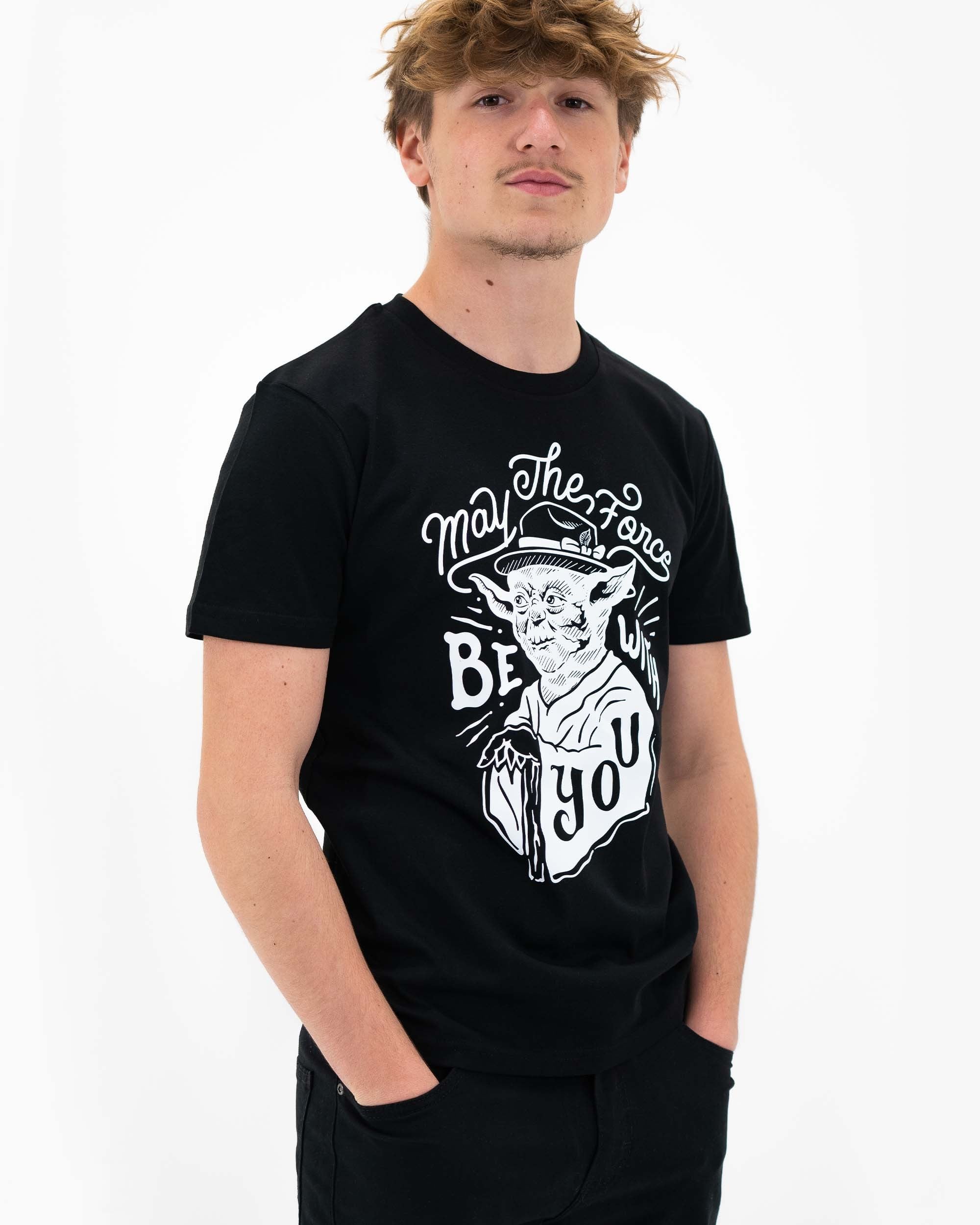 T-shirt Maître Yoda (en promo) de couleur Blanc