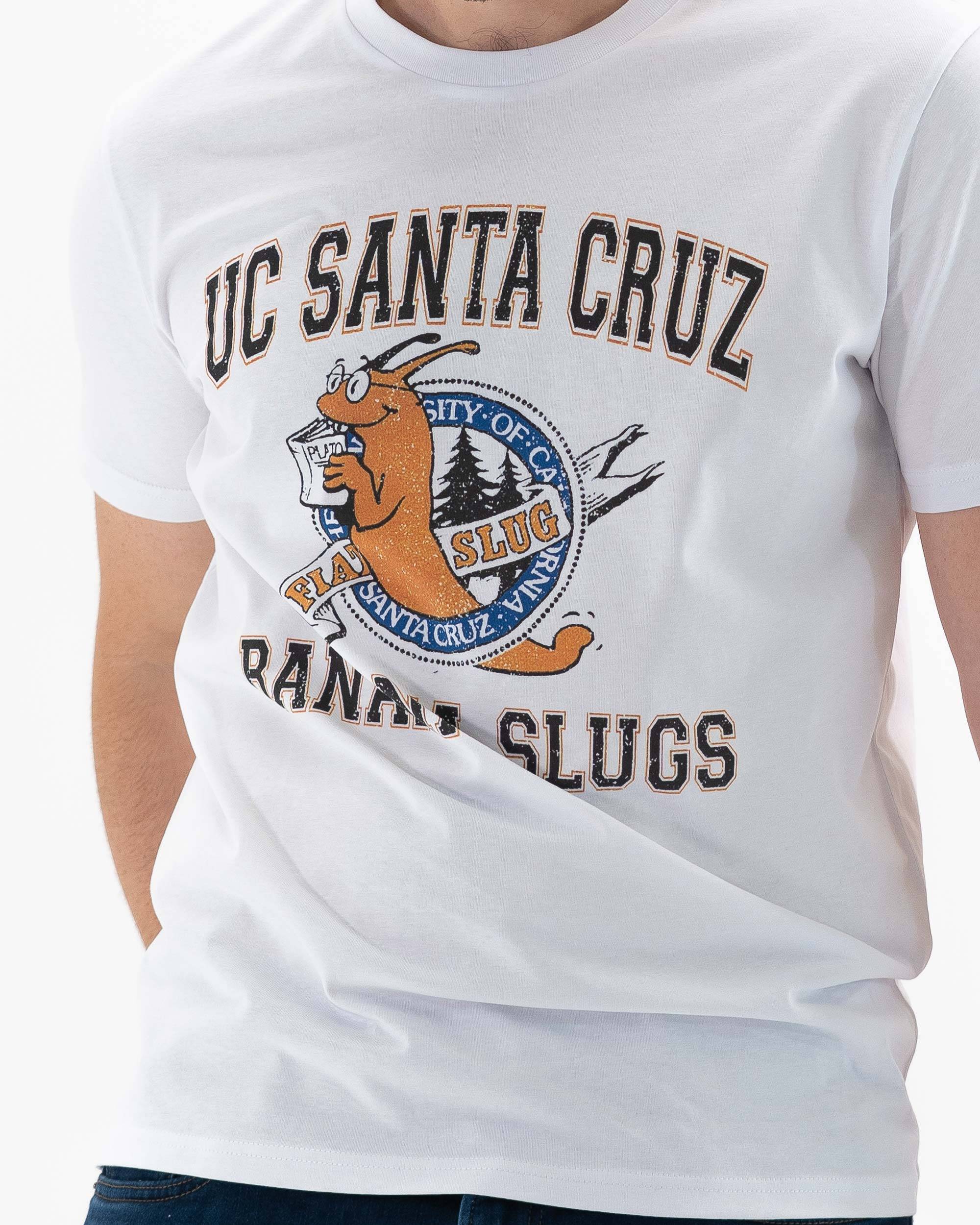 T-shirt UC Santa Cruz (en promo) de couleur Blanc