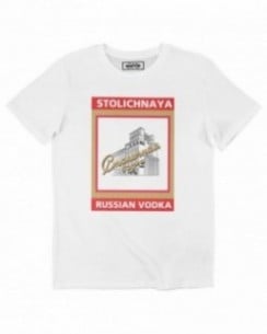 T-shirt Stolichnaya Vodka (en promo) Grafitee