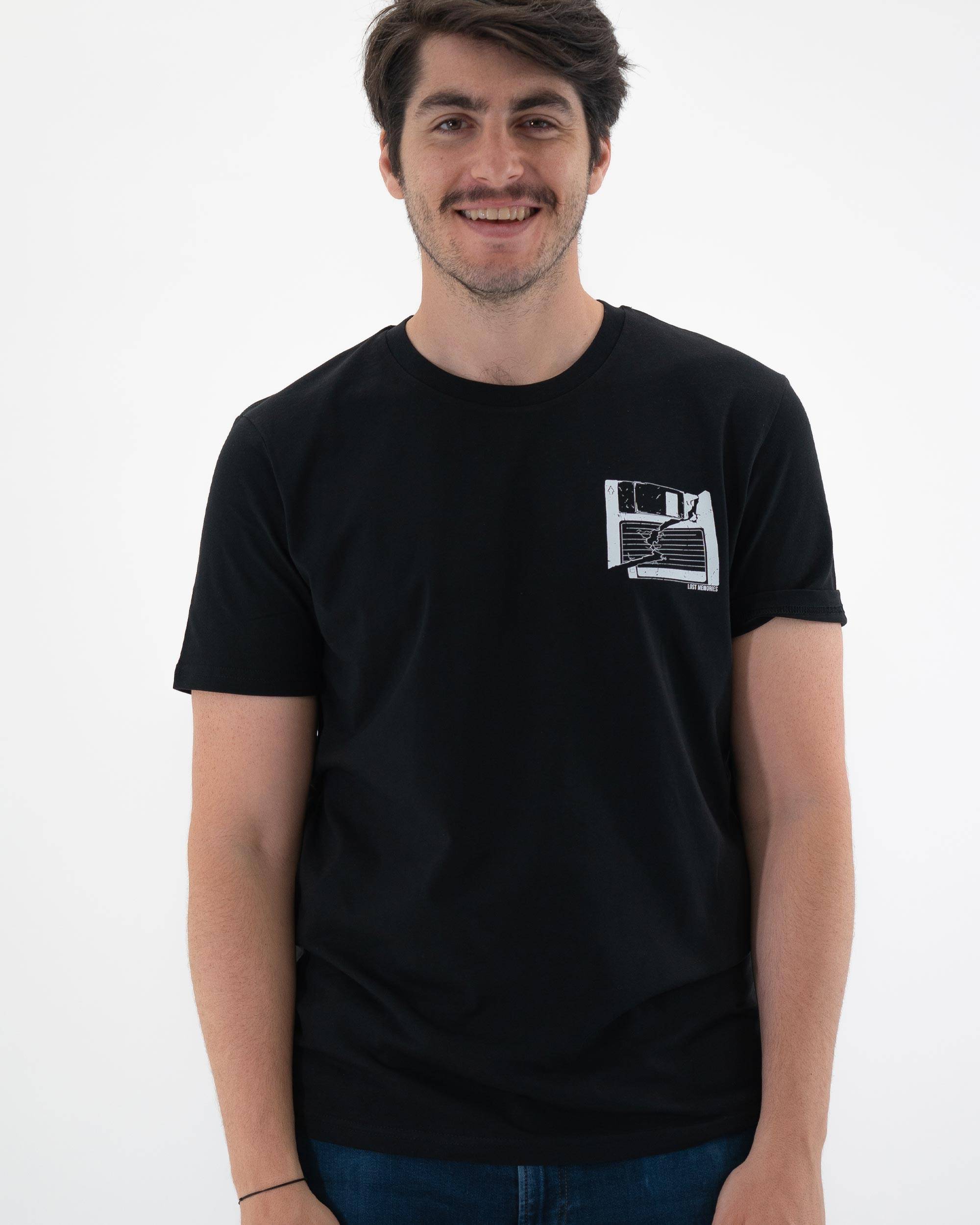 T-shirt Lost memories (en promo) de couleur Blanc