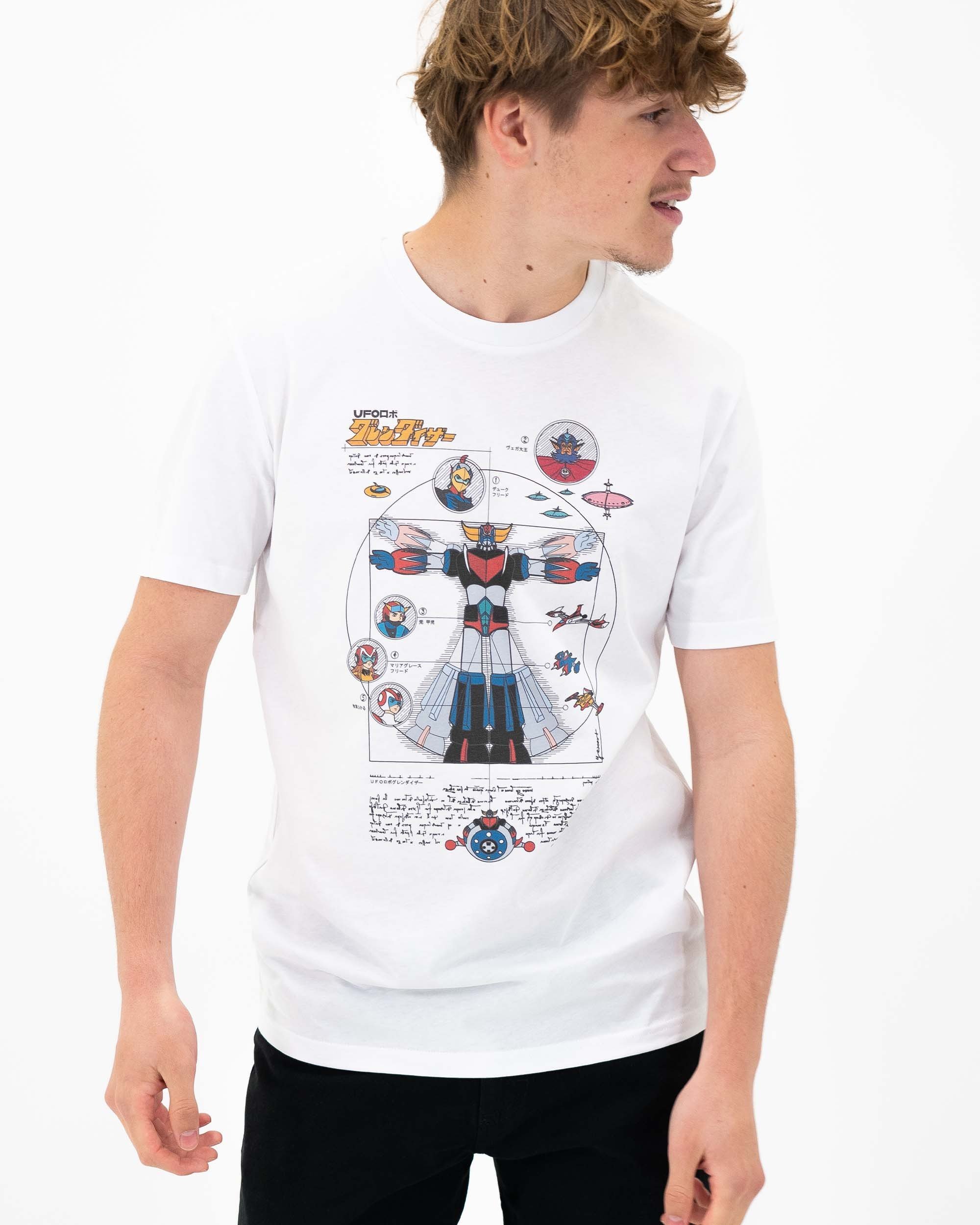 T-shirt Grendizer Da Vinci (en promo) Grafitee