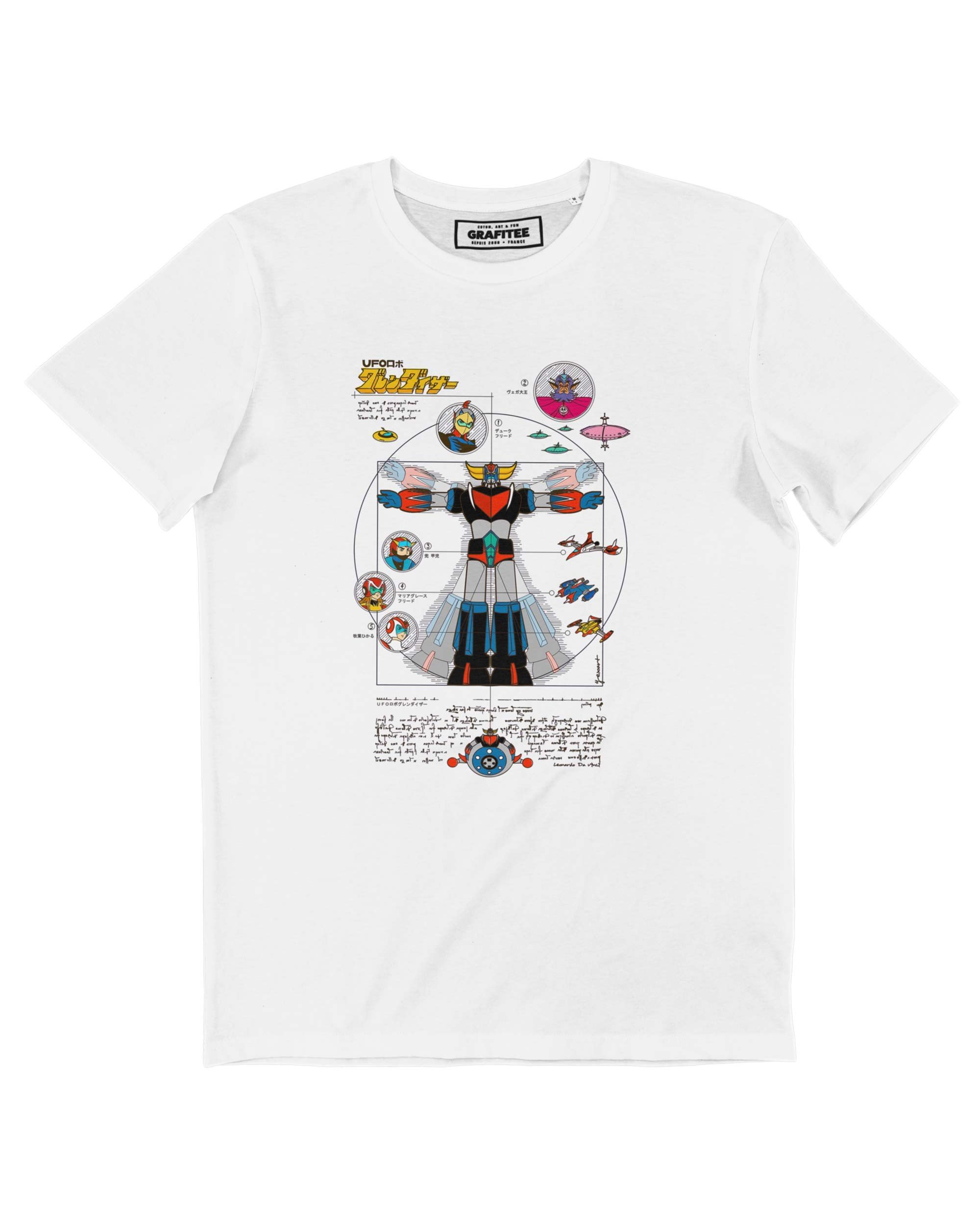 T-shirt Grendizer Da Vinci (en promo) Grafitee