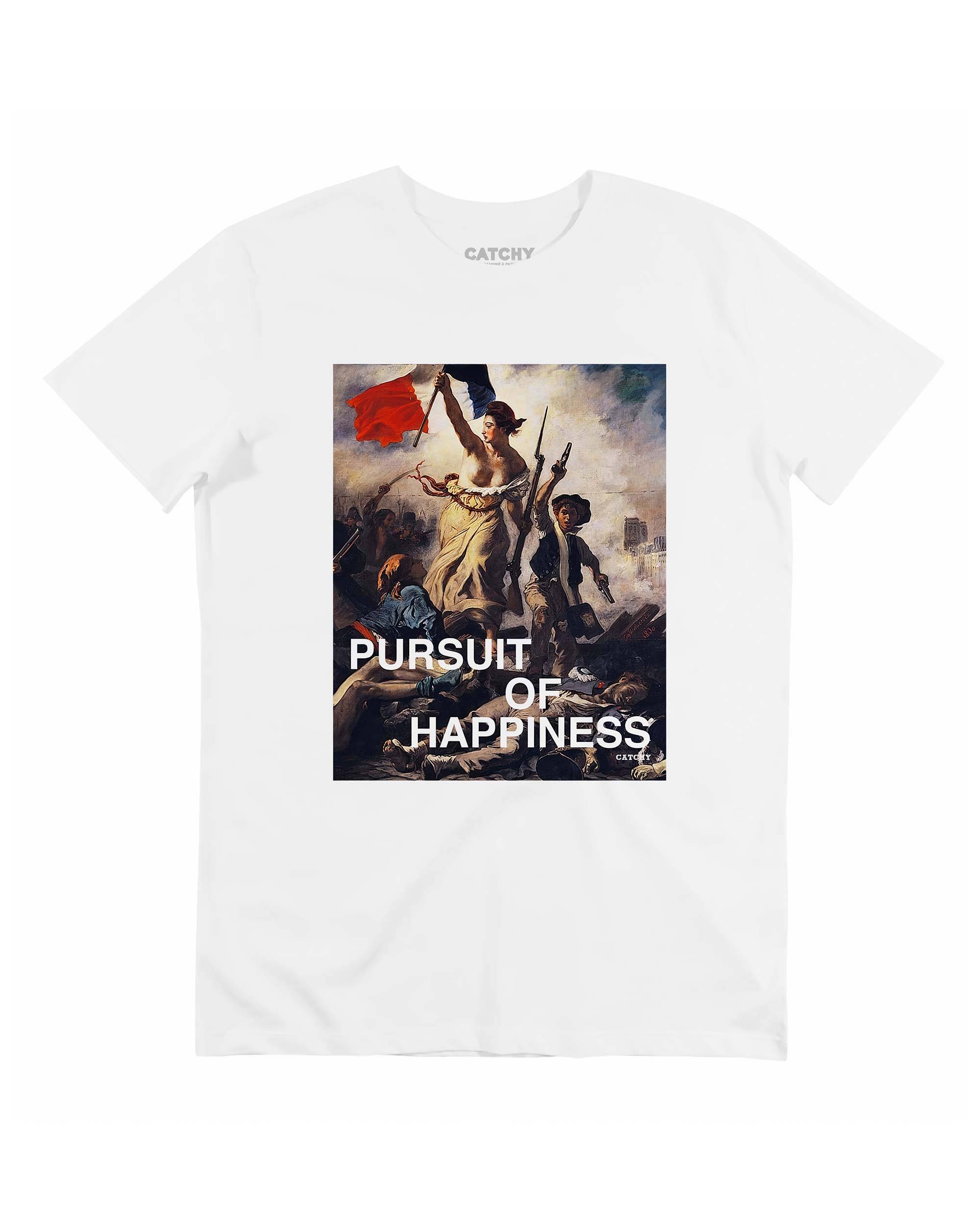 T-shirt Pursuit Of Happiness (en promo) Grafitee