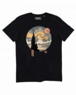 T-shirt La Nuit Étoilée (en promo) Grafitee