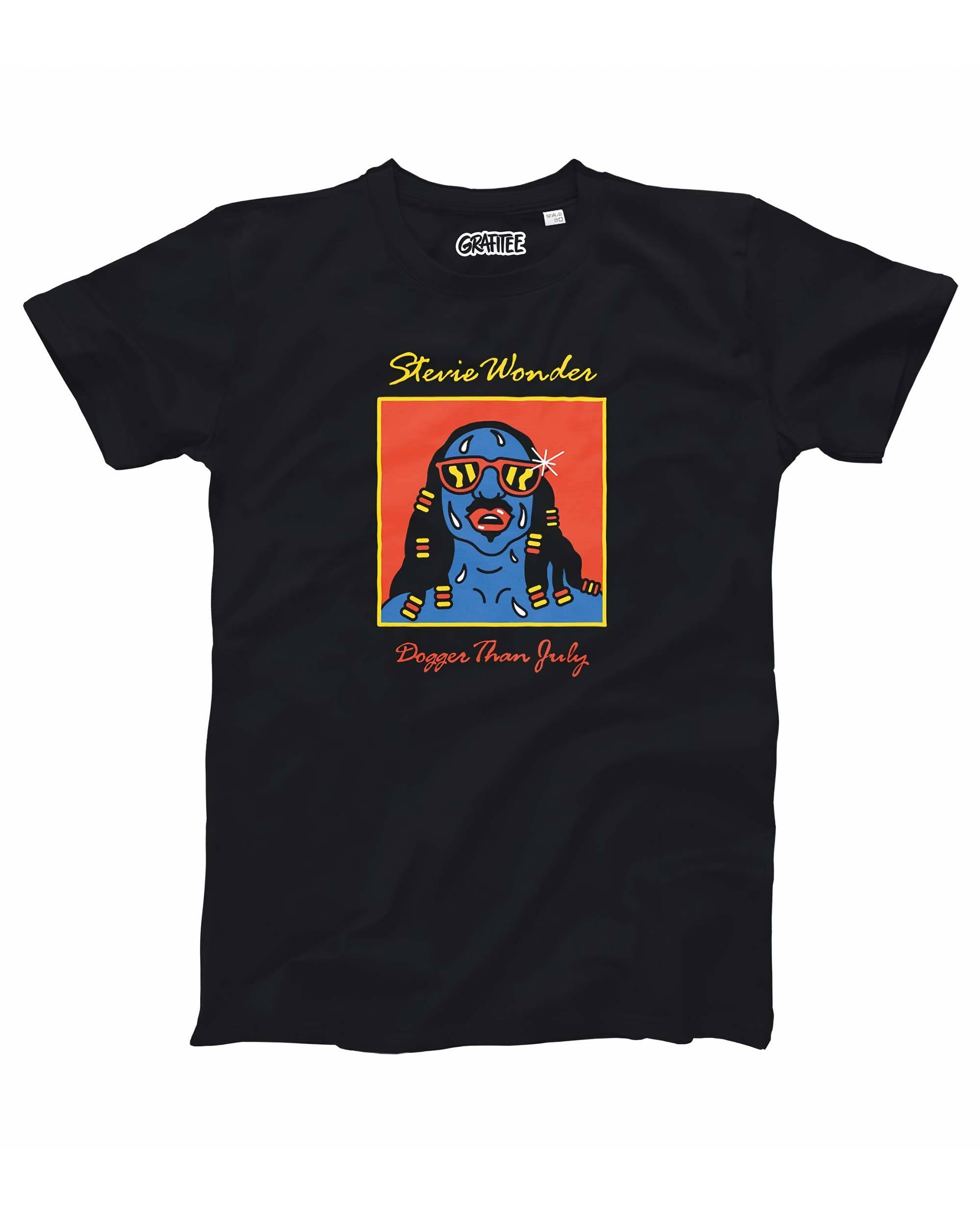 T-shirt Stevie Wonder (en promo) Grafitee