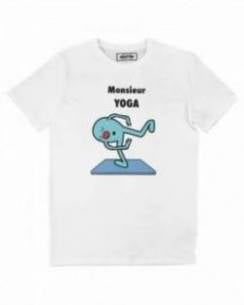 T-shirt Monsieur Yoga (en promo) Grafitee