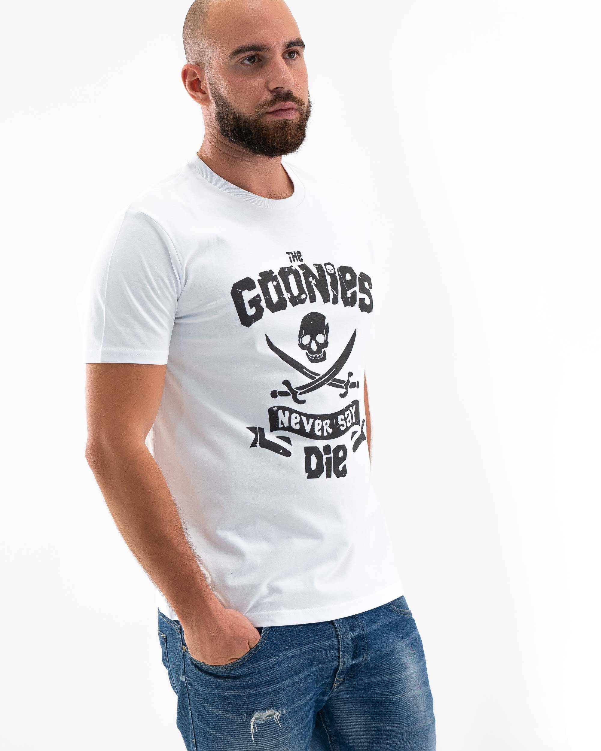 T-shirt Goonies Never Say Die (en promo) Grafitee