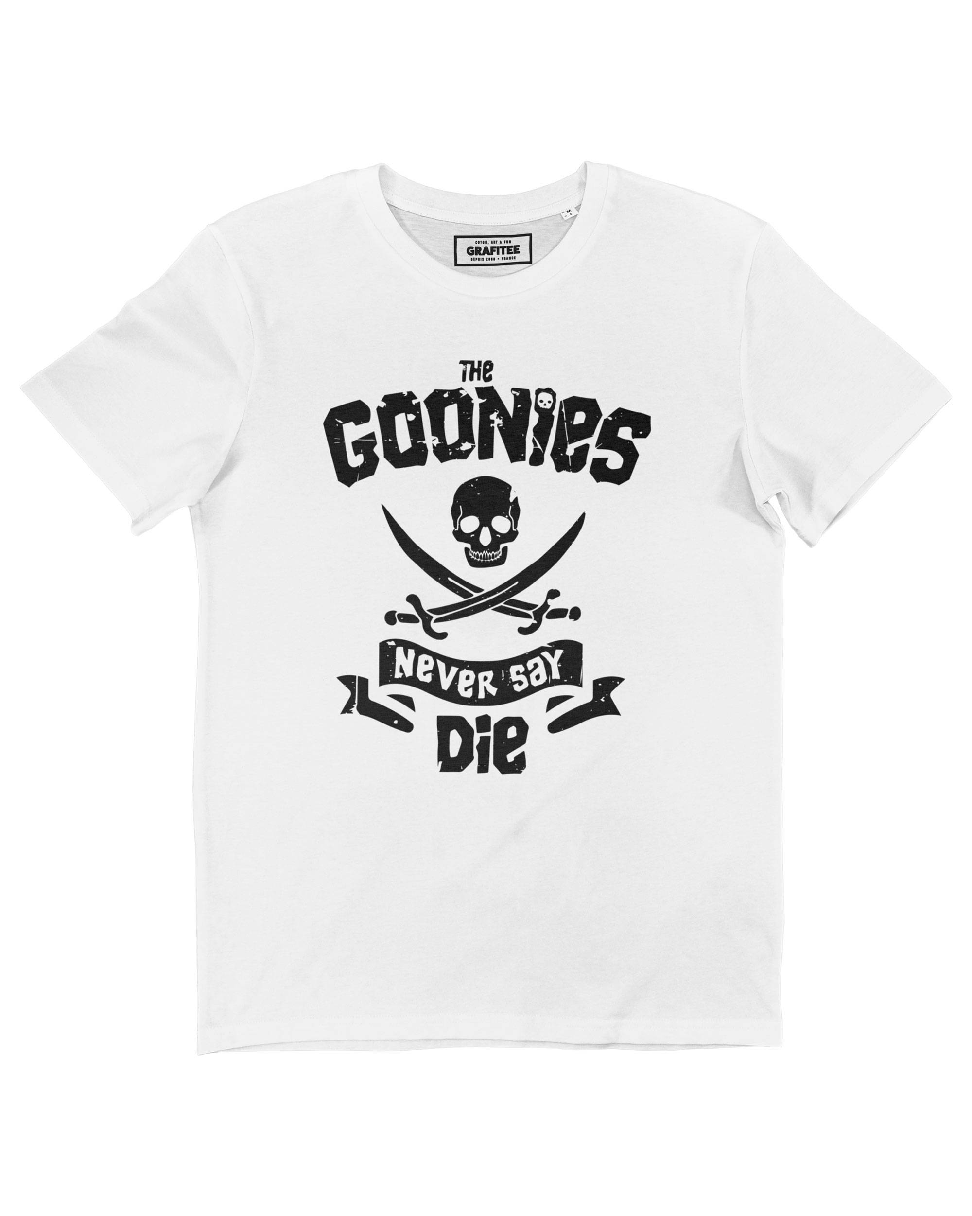 T-shirt Goonies Never Say Die (en promo) Grafitee