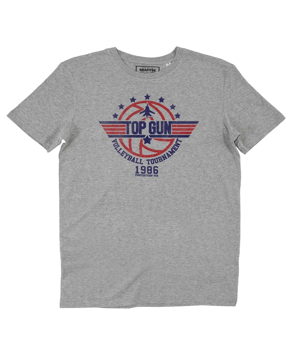 T-shirt Top Gun Volleyball Tournament (en promo) Grafitee