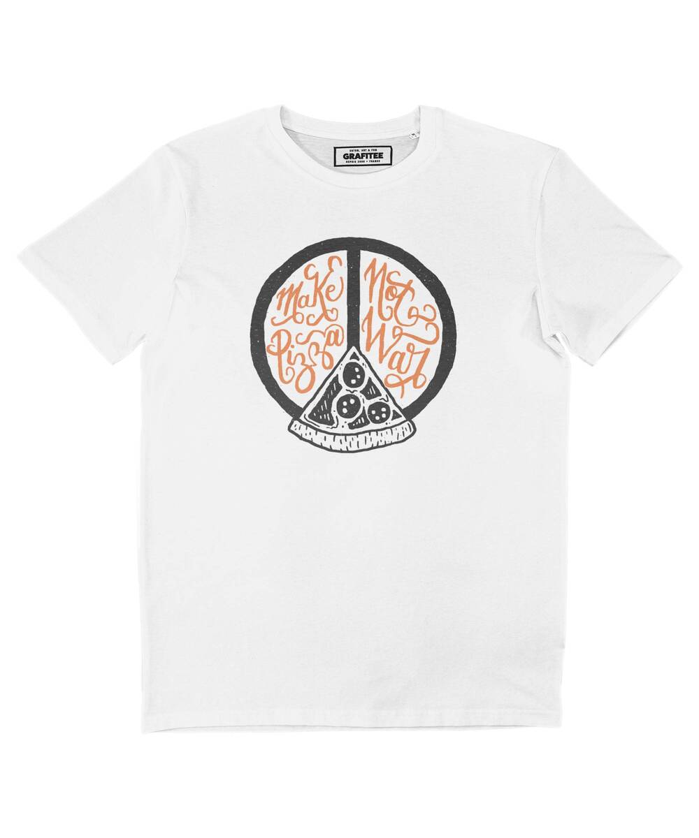 T-shirt Make Pizza Not War (en promo) Grafitee