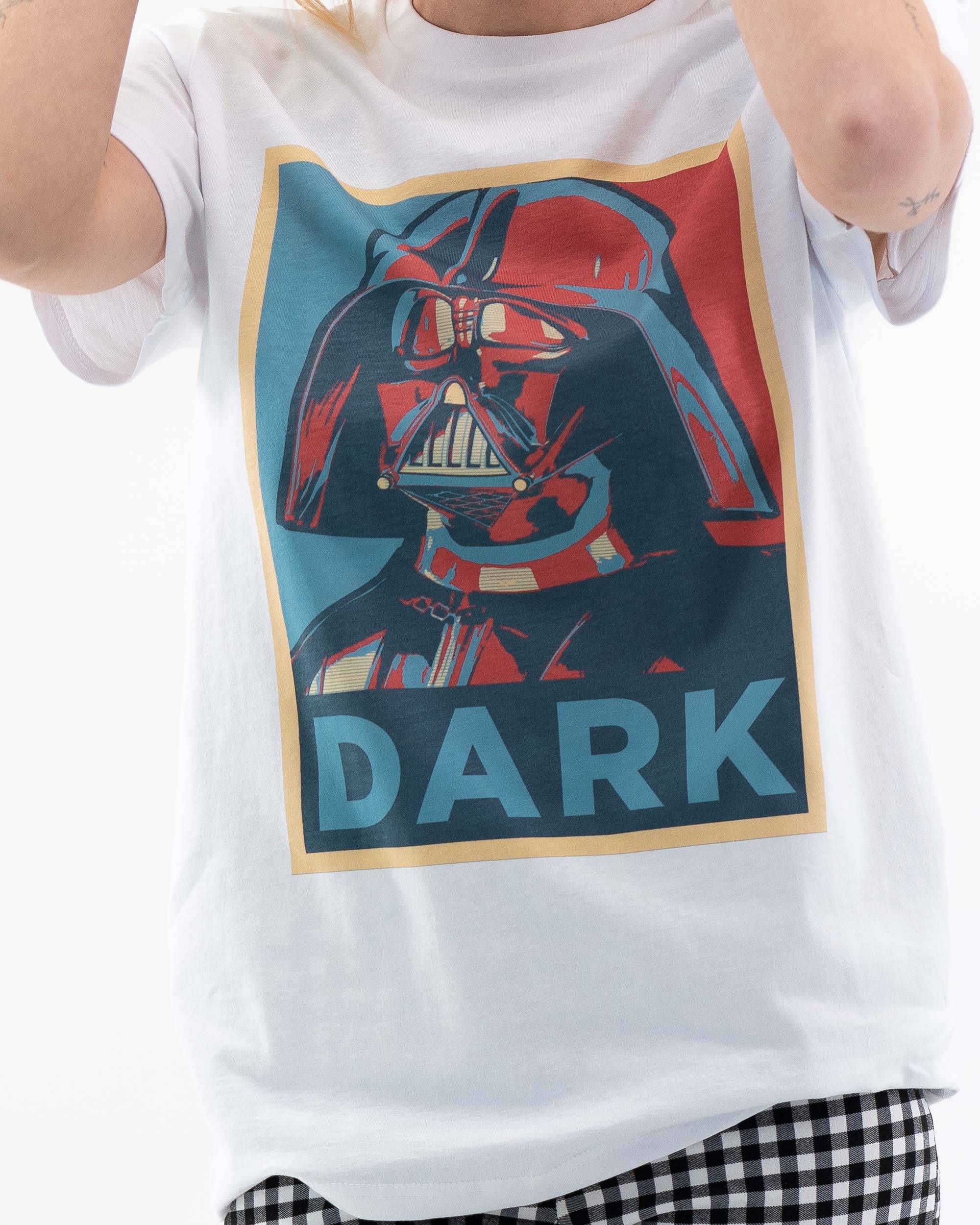 T-shirt Dark Hope (en promo) de couleur Blanc