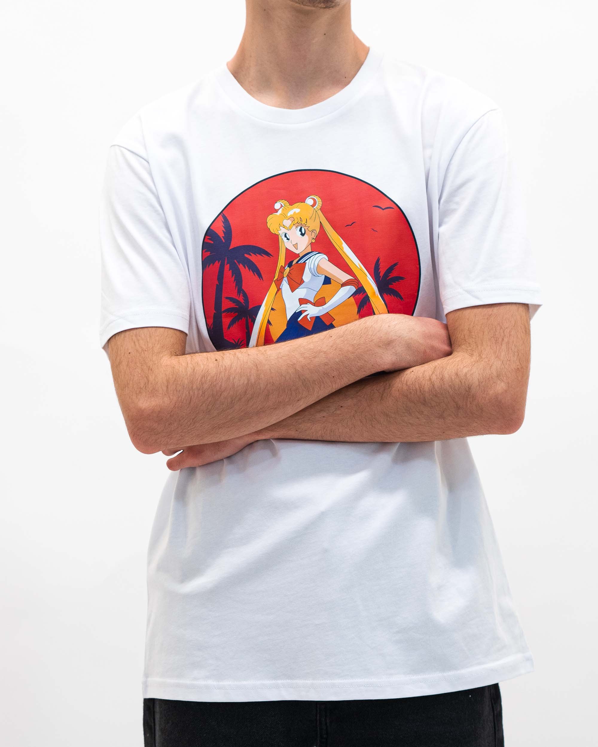 T-shirt Sailor Moon (en promo) de couleur Blanc