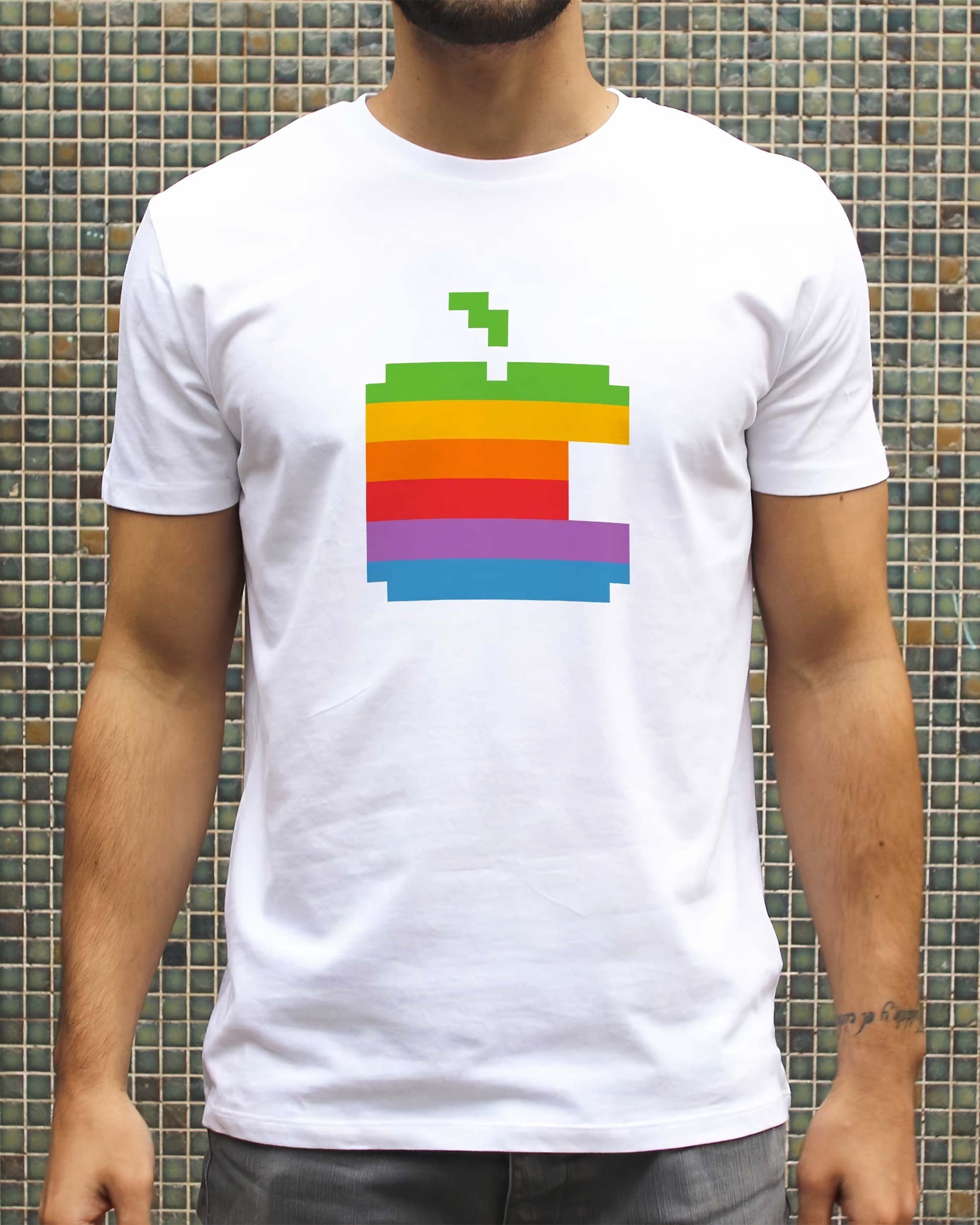 T-shirt Logo Apple 1997 (en promo) Grafitee