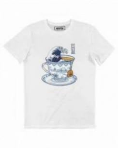 T-shirt The great Kanagawa tea (en promo) Grafitee