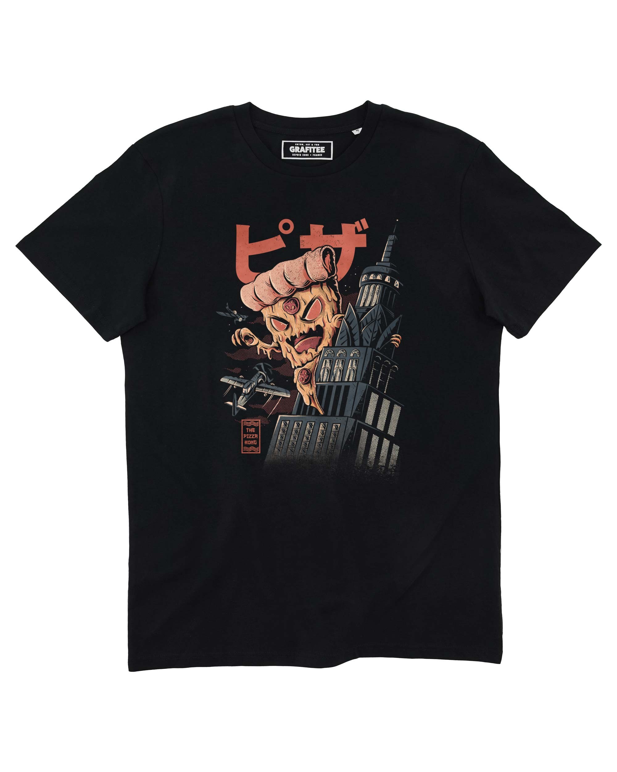 T-shirt Pizza Kong (en promo) Grafitee